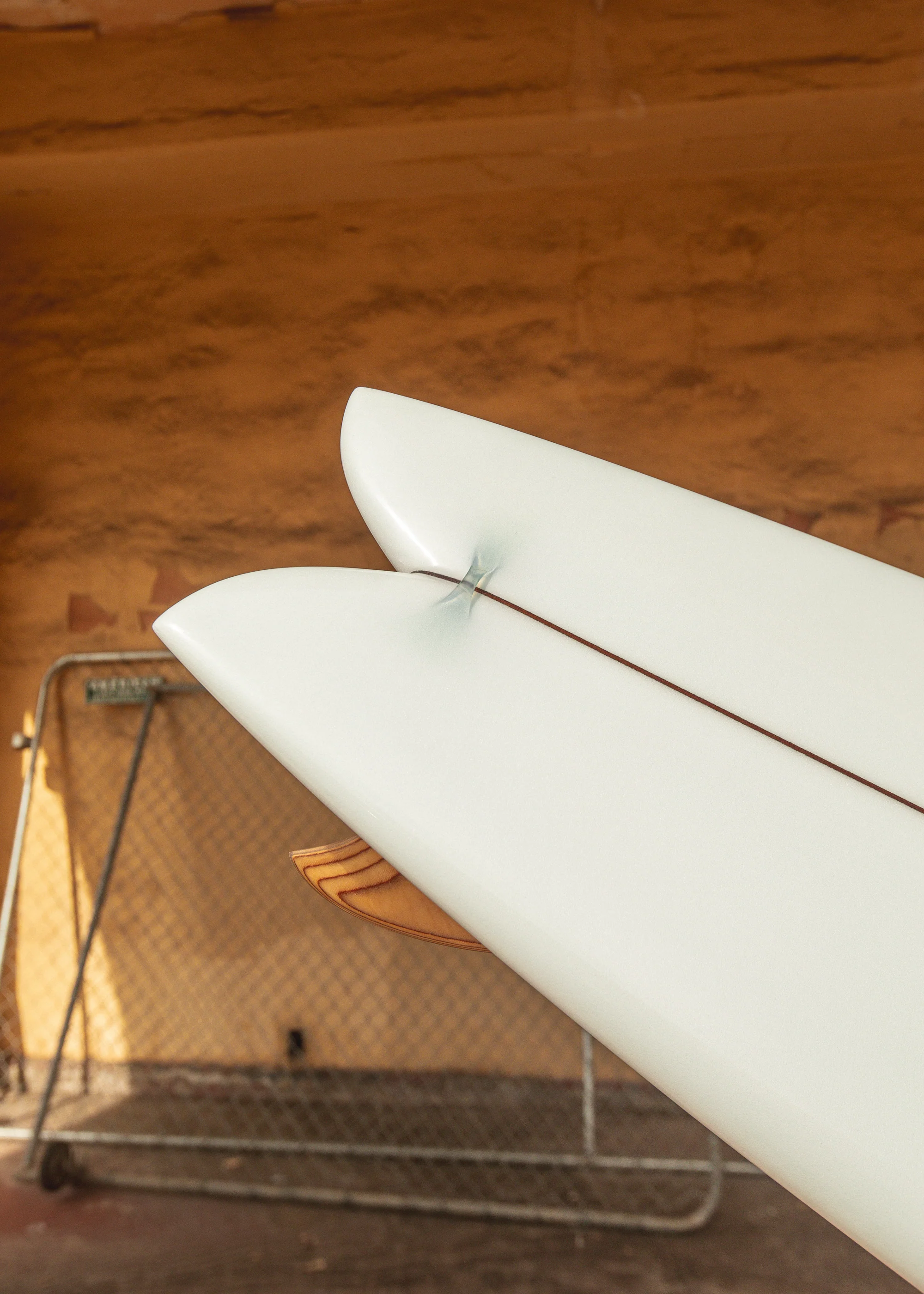 5'8 Hummingbird in Clear Gloss & Polish | #1102 - Image 6