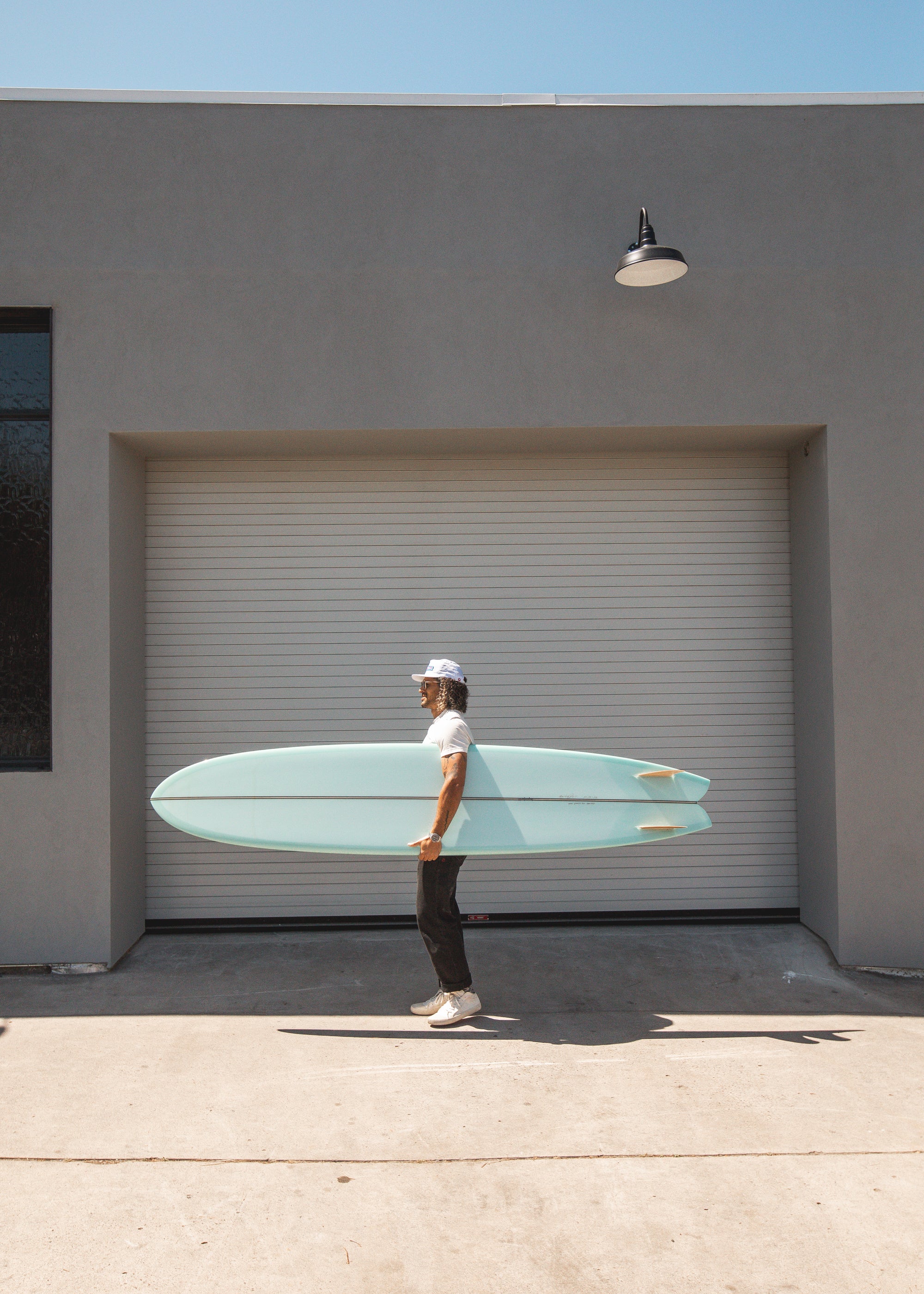 9'6 Monarch Swallow Tail in Aqua Marine Transluscent Gloss - Image 6