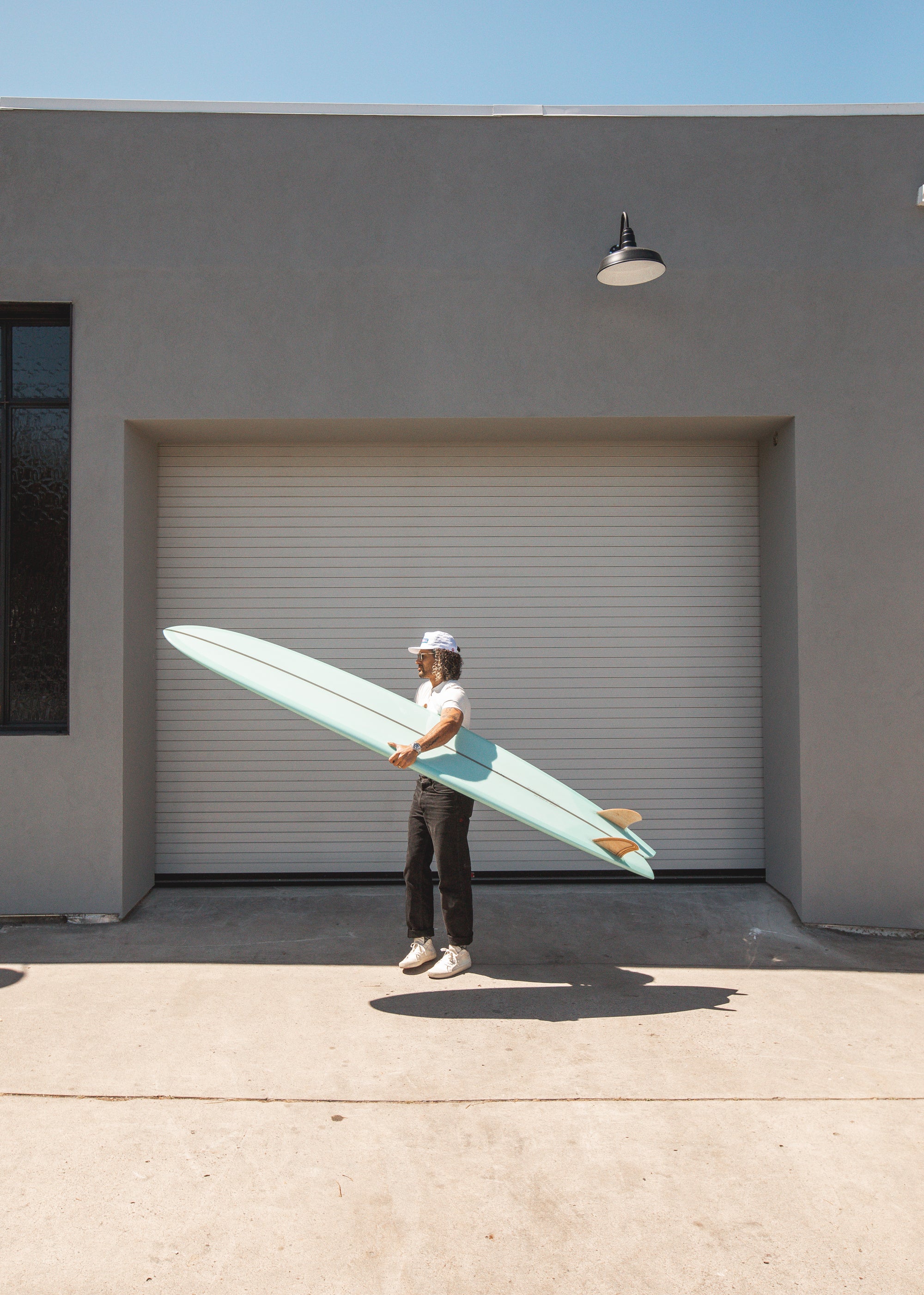 9'6 Monarch Swallow Tail in Aqua Marine Transluscent Gloss - Image 7