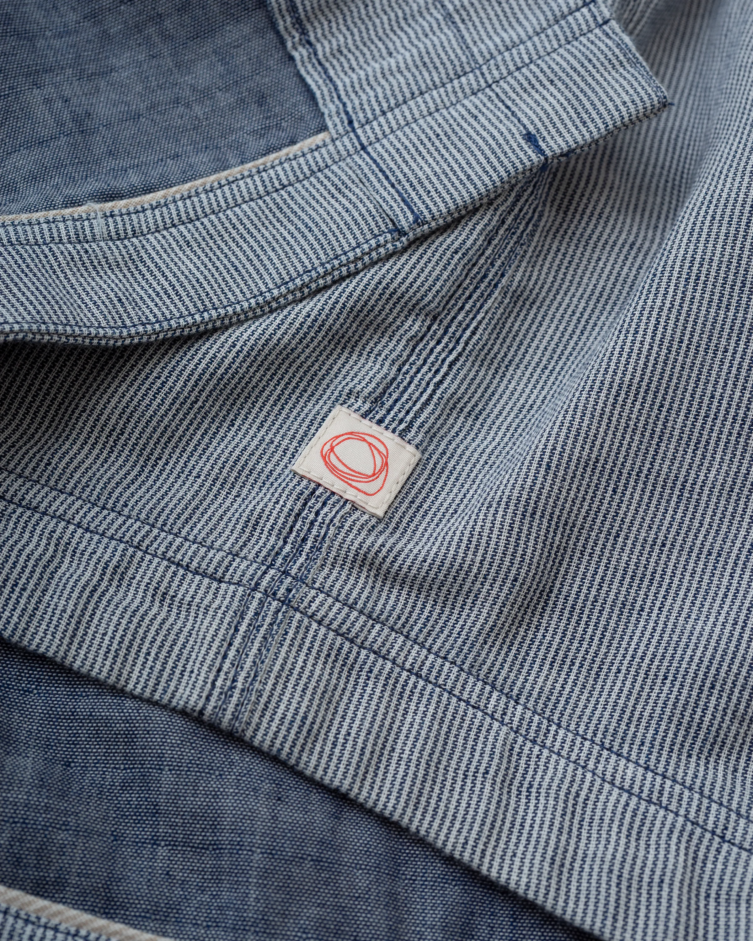 Cliffs Camp Collar Shirt in Summer Cloth - Image 10