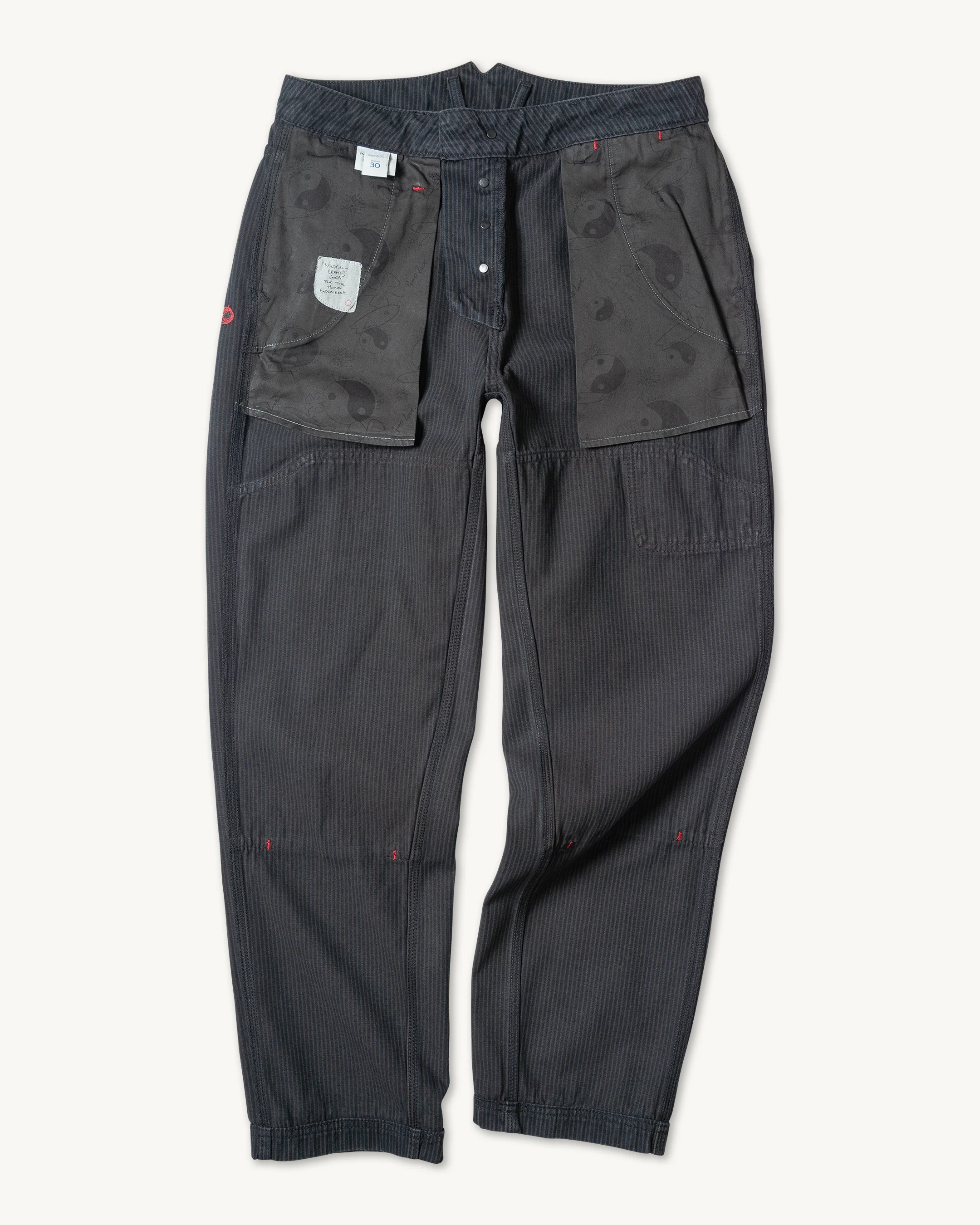 Courier Pant OG Fit in Indigo Hickory Stripe - Image 3
