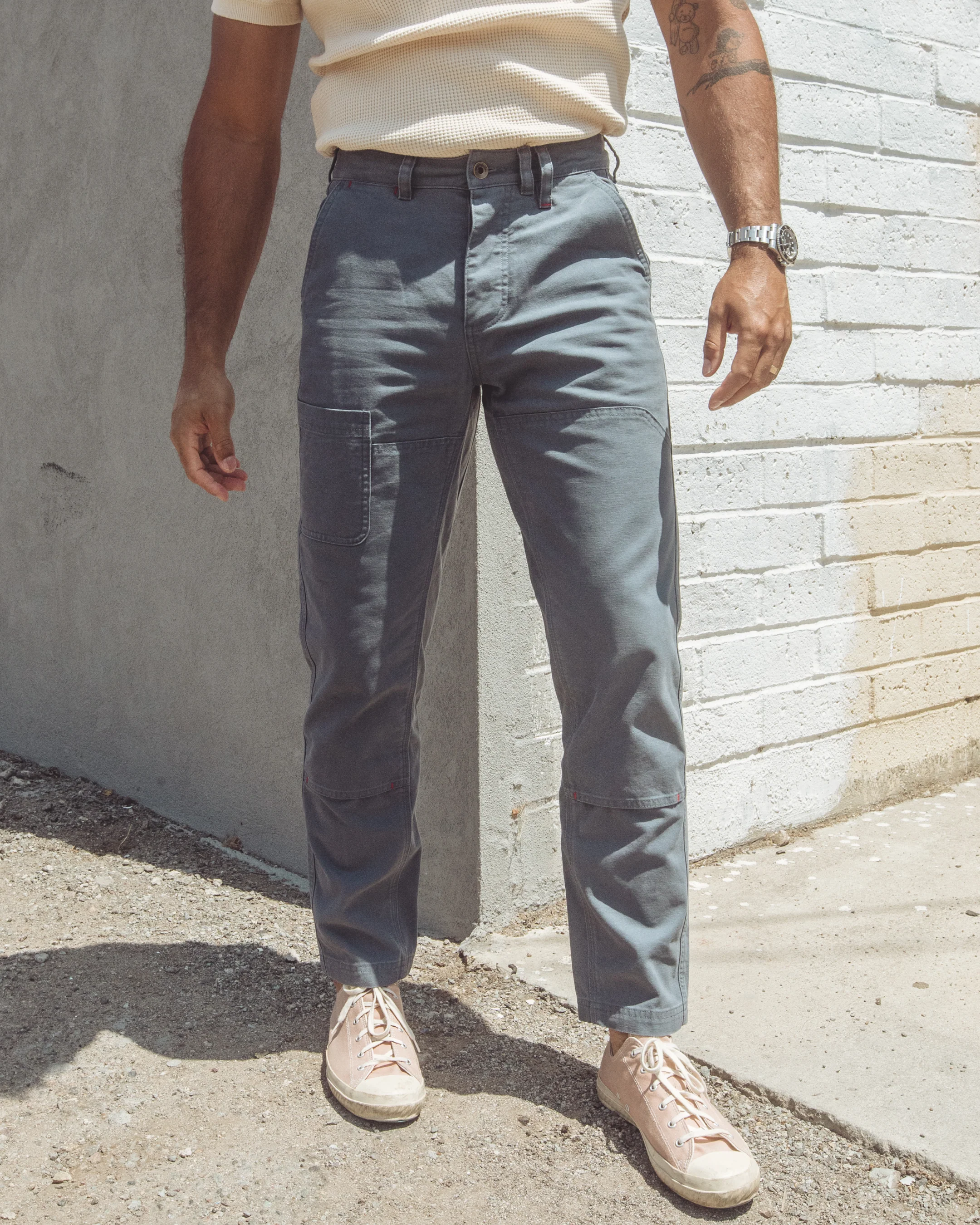 Courier Pant Sharp Fit in Craft Canvas - Image 12