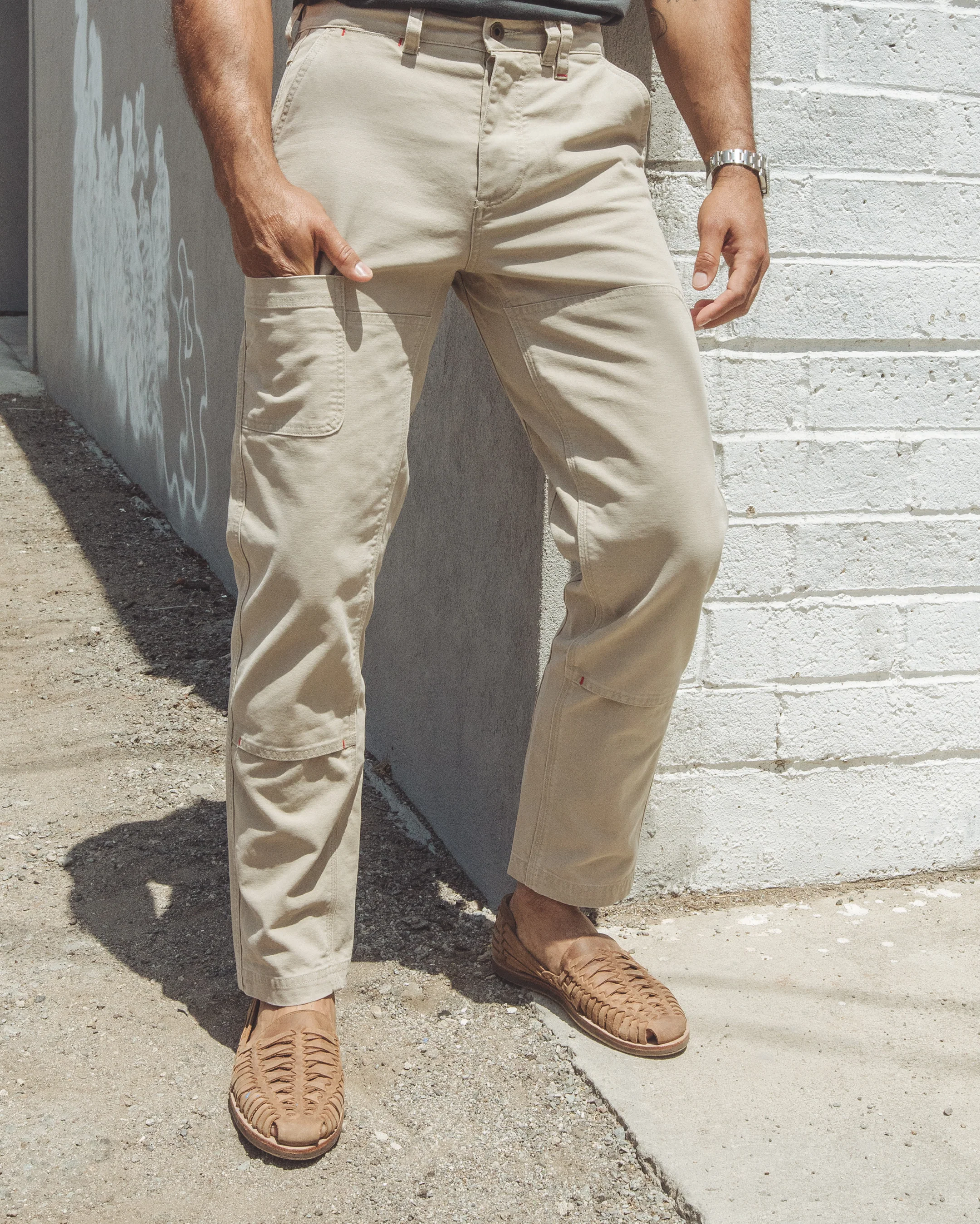 Courier Pant Sharp Fit in Craft Canvas - Image 18