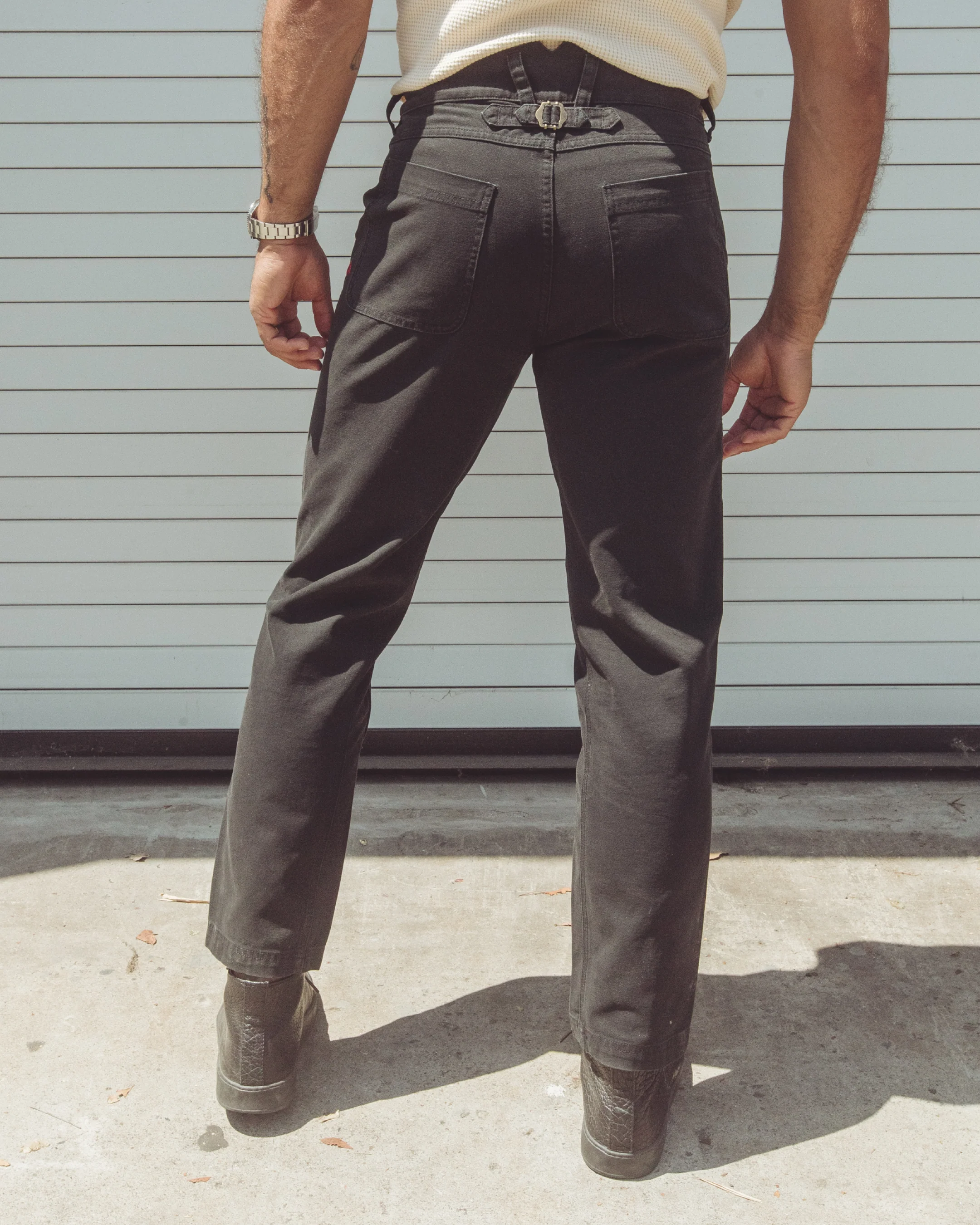 Courier Pant Sharp Fit in Craft Canvas - Image 30