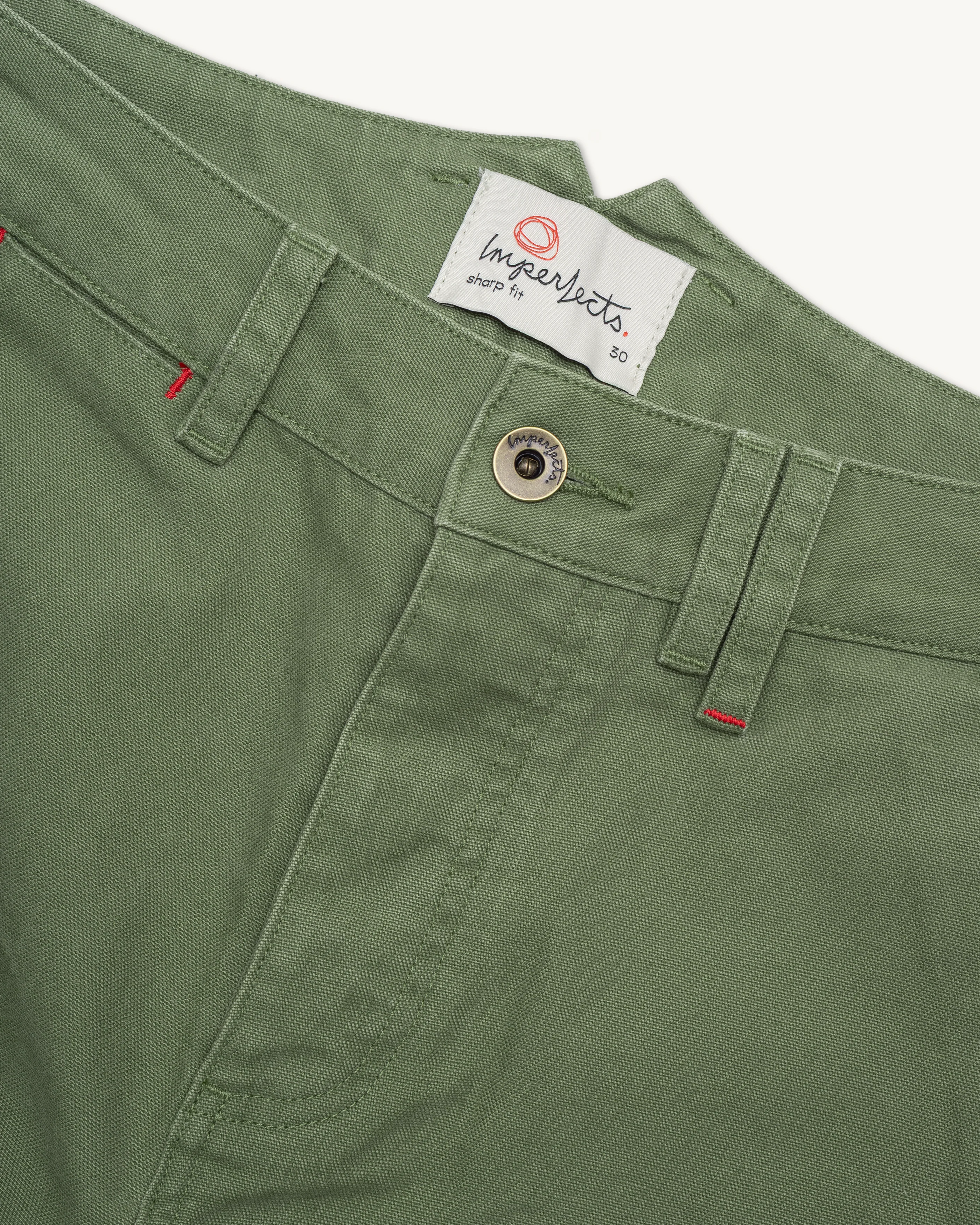 Courier Pant Sharp Fit in Craft Canvas - Image 34