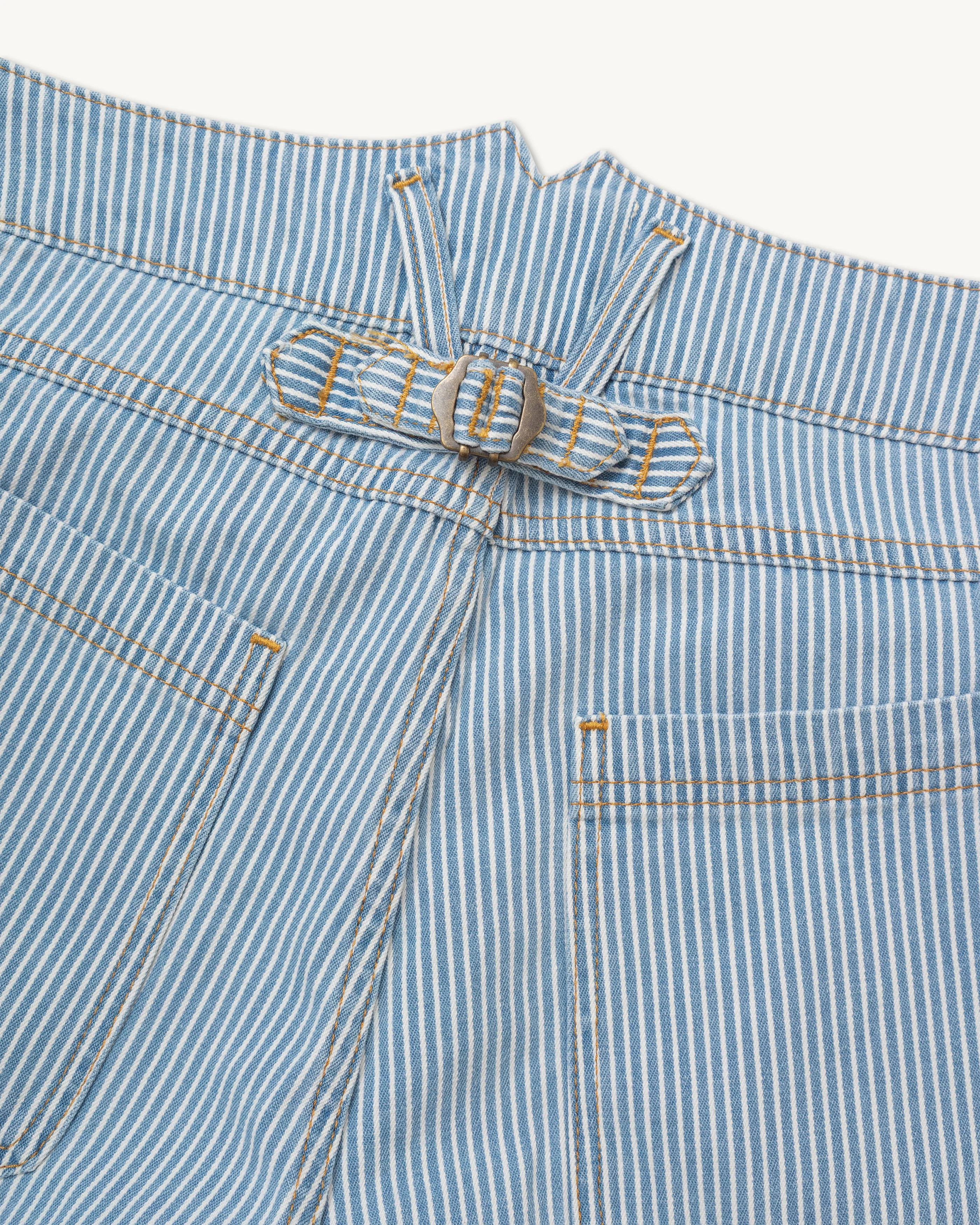 Courier Pant Sharp Fit in Indigo Hickory Stripe - Image 16