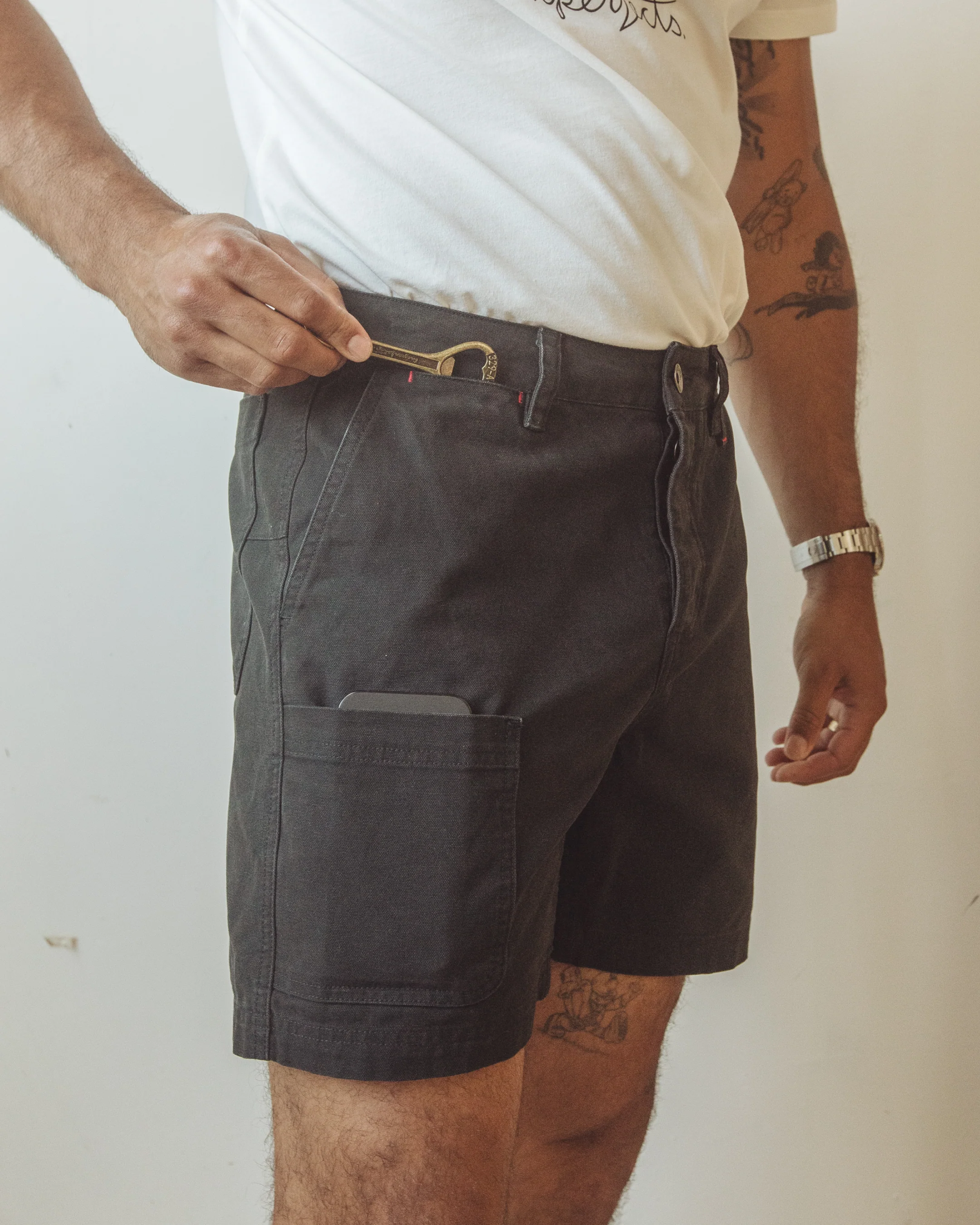 Courier Short in Craft Canvas {6” Inseam} - Image 12