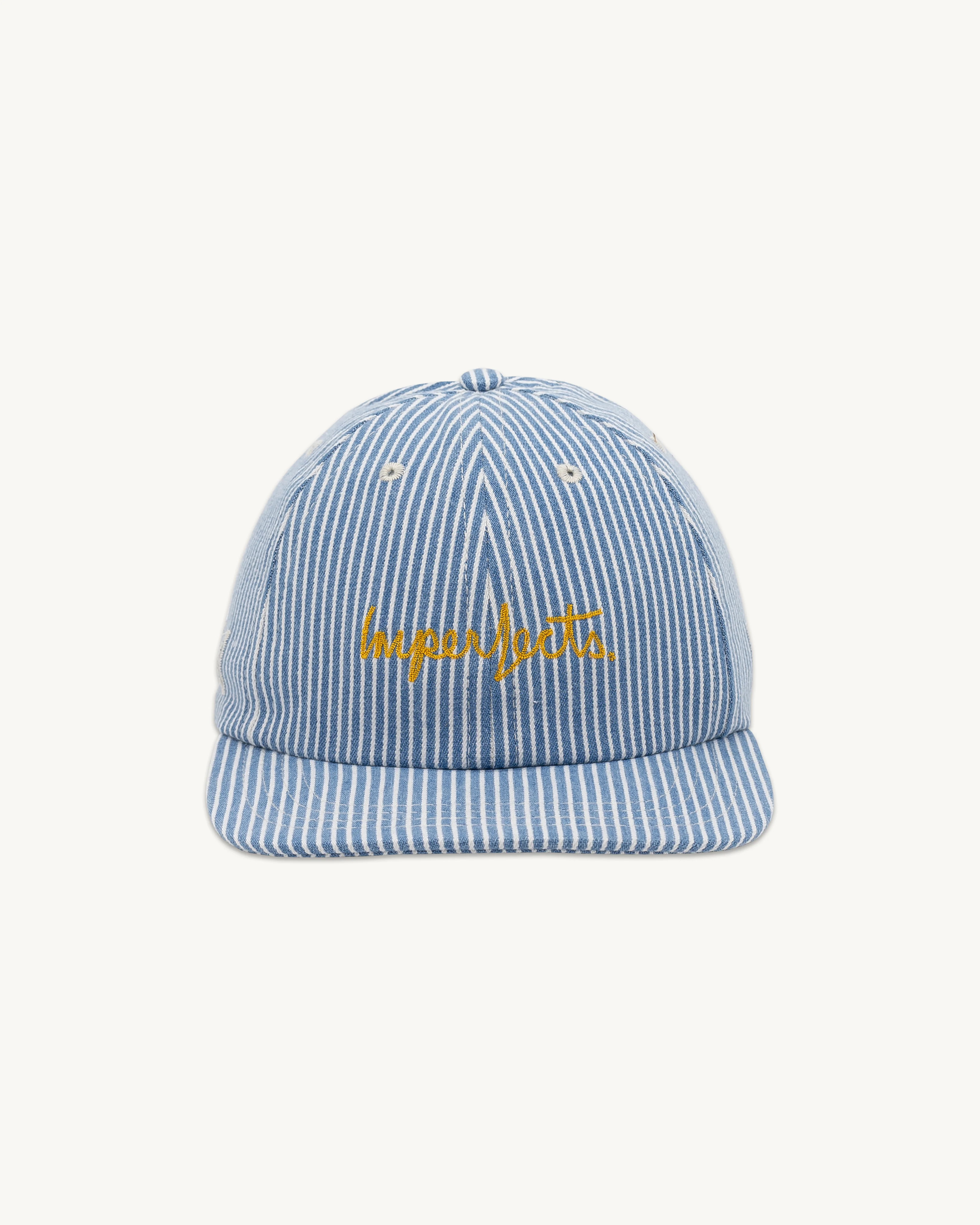 Director's Cap in Indigo Hickory Stripe - Image 5