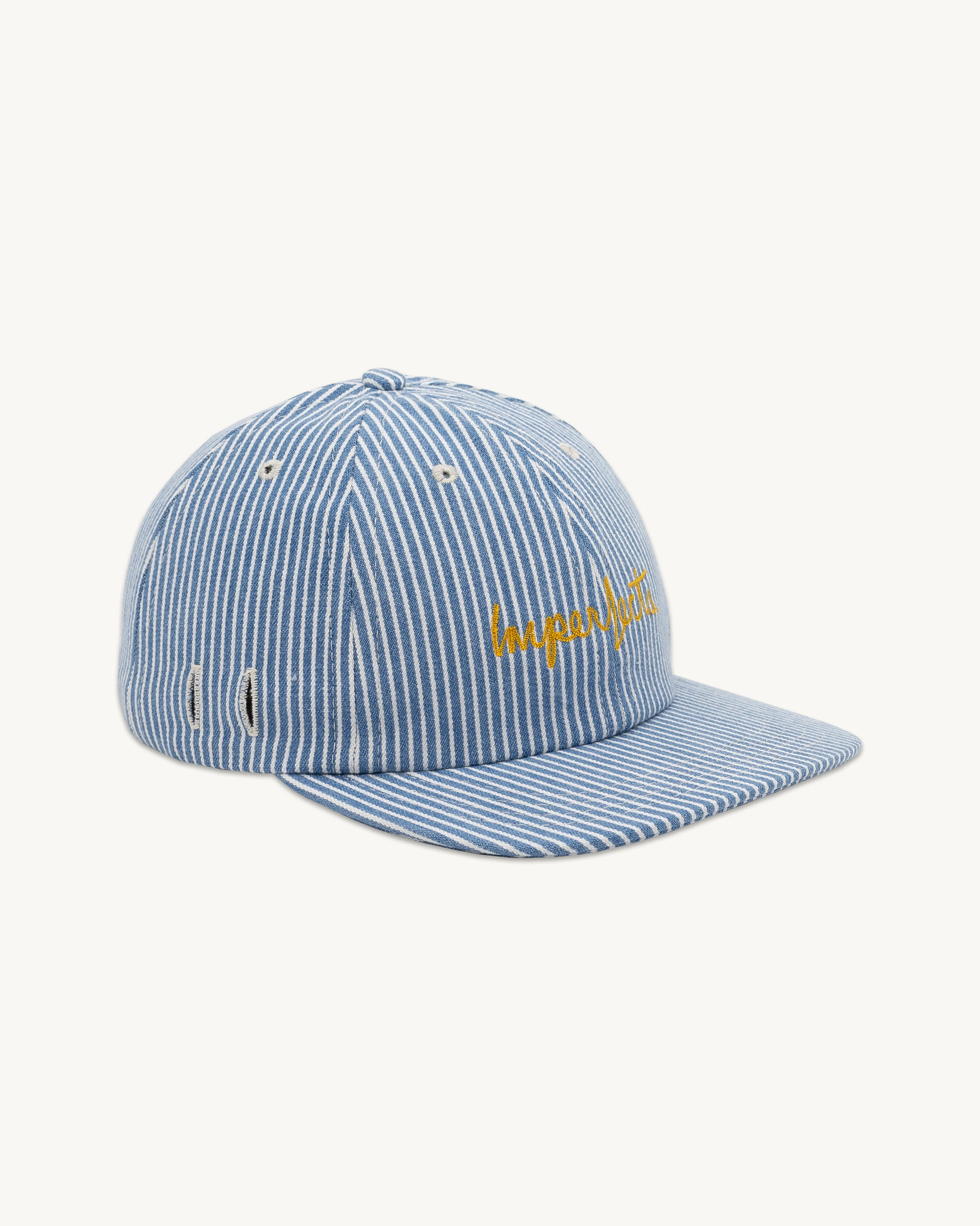 Director's Cap in Indigo Hickory Stripe - Image 9