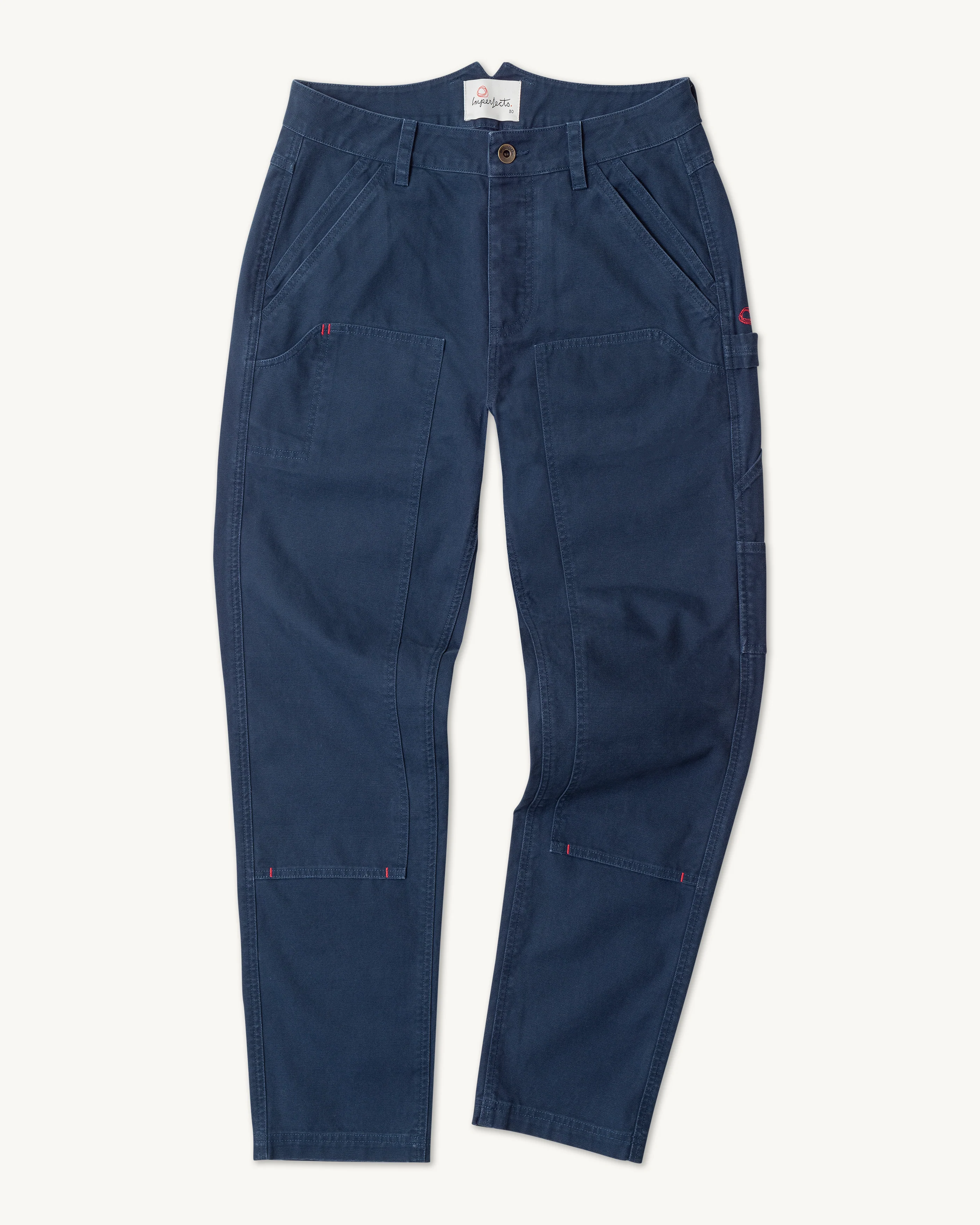 Dungaree Pant in Craft Canvas - Image 15