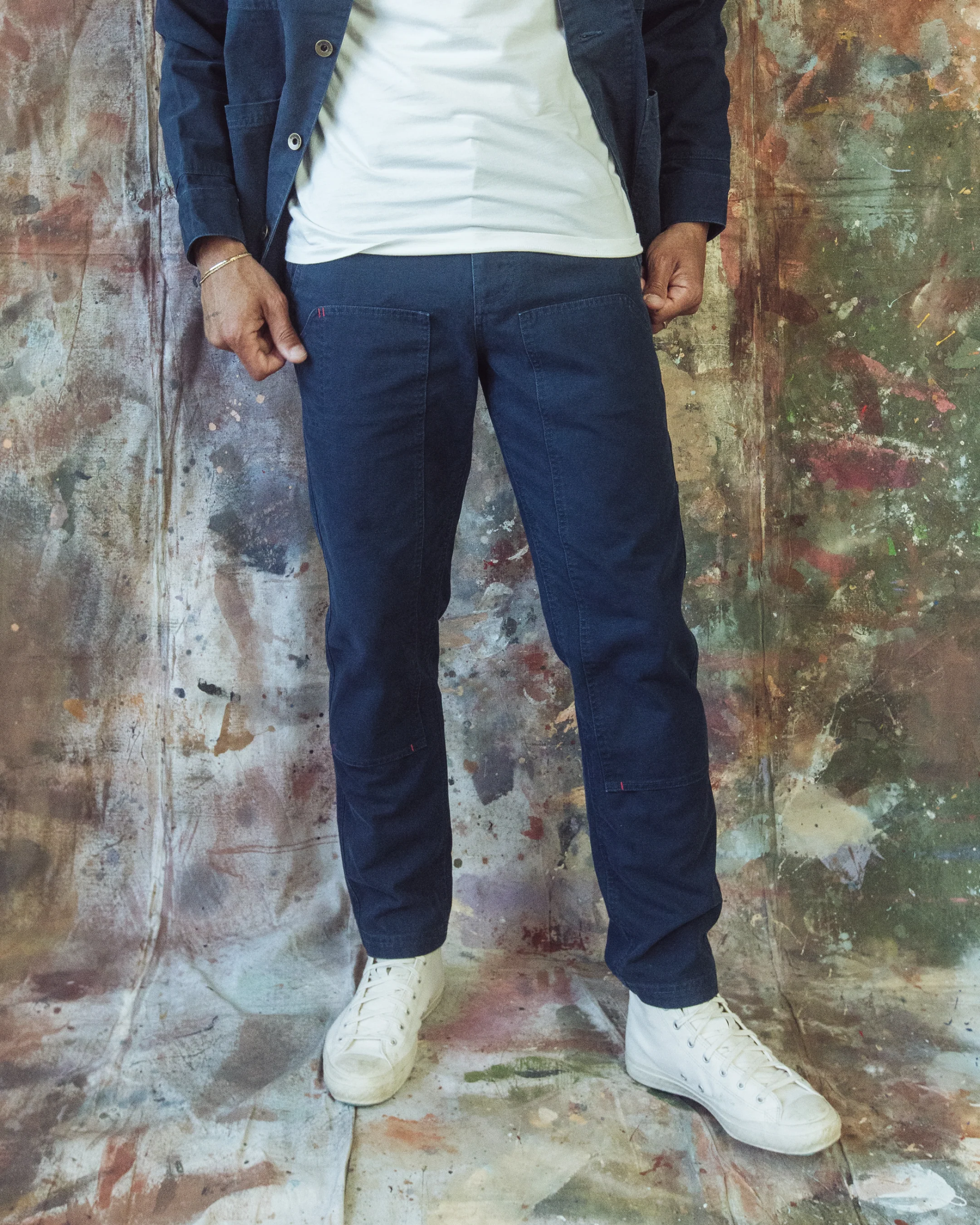 Dungaree Pant in Craft Canvas - Image 16
