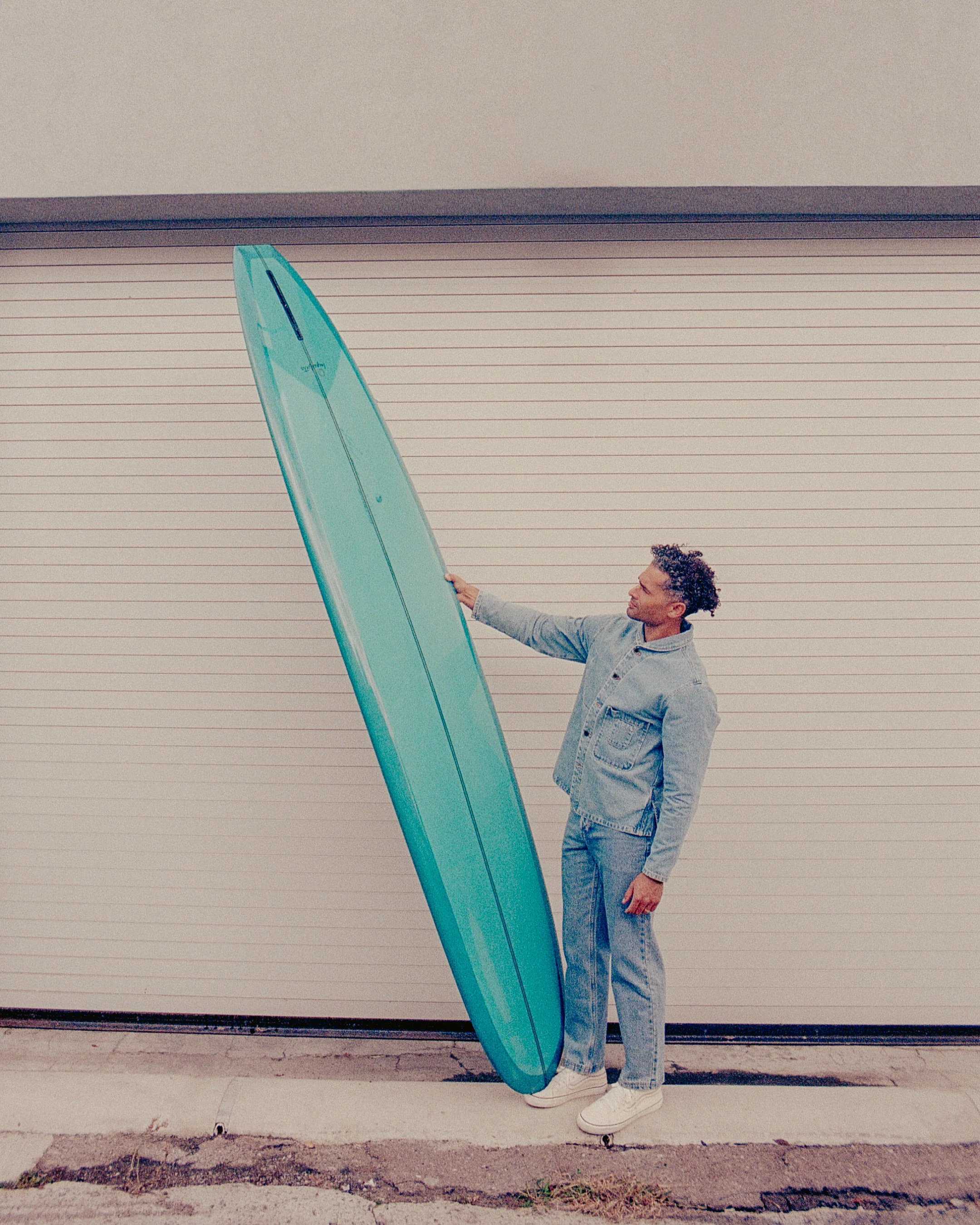9’8” Madera Noserider in Point Blue | Board #1110 - Image 4