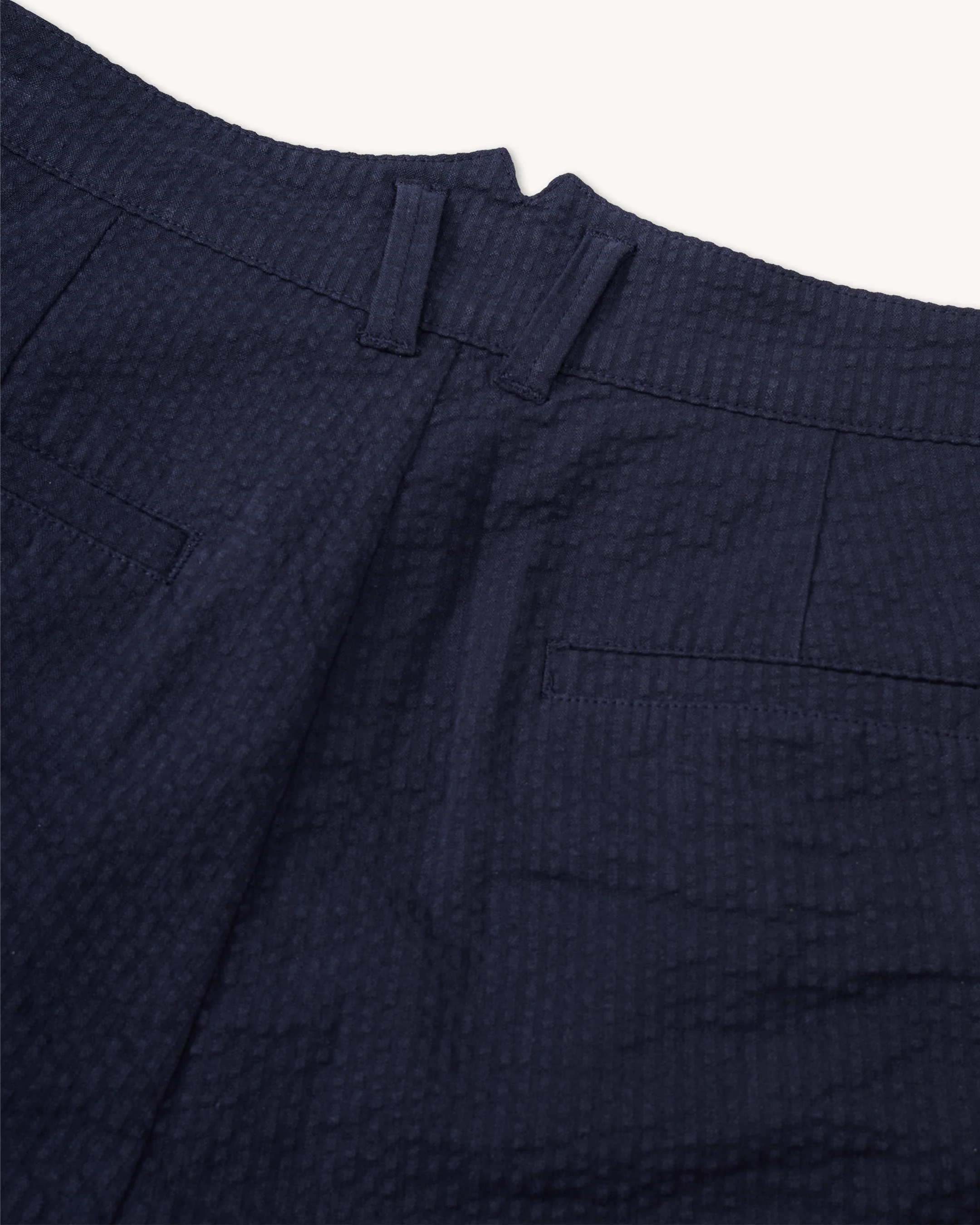 Mr. Lynch's 1201M Trouser in Summer Seersucker - Image 5