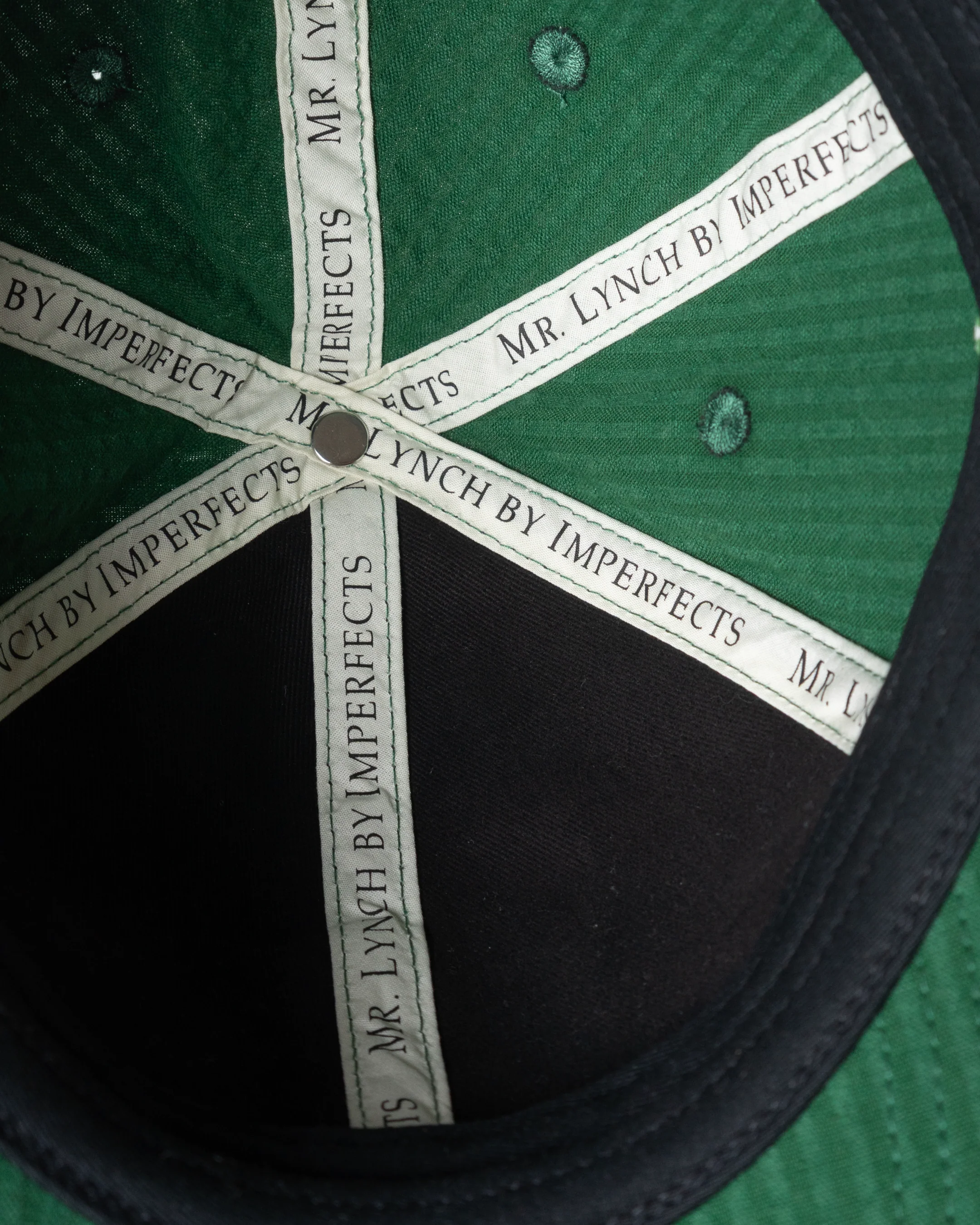 Mr. Lynch's Directors Cap in Summer Seersucker - Image 4