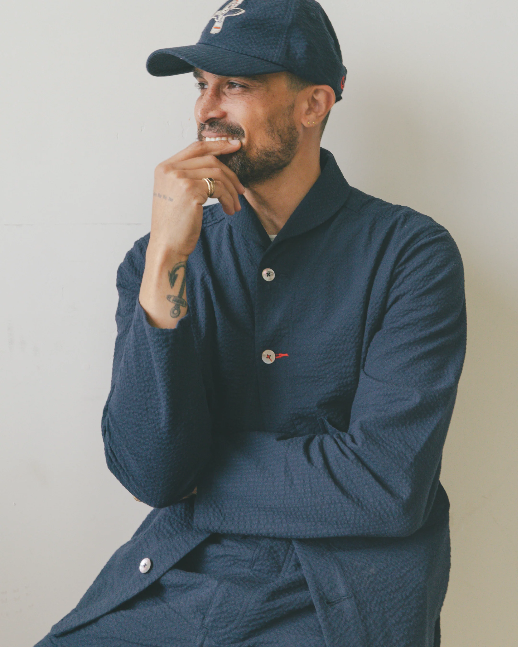 Mr. Lynch's Shepherds Shirt in Summer Seersucker - Image 6