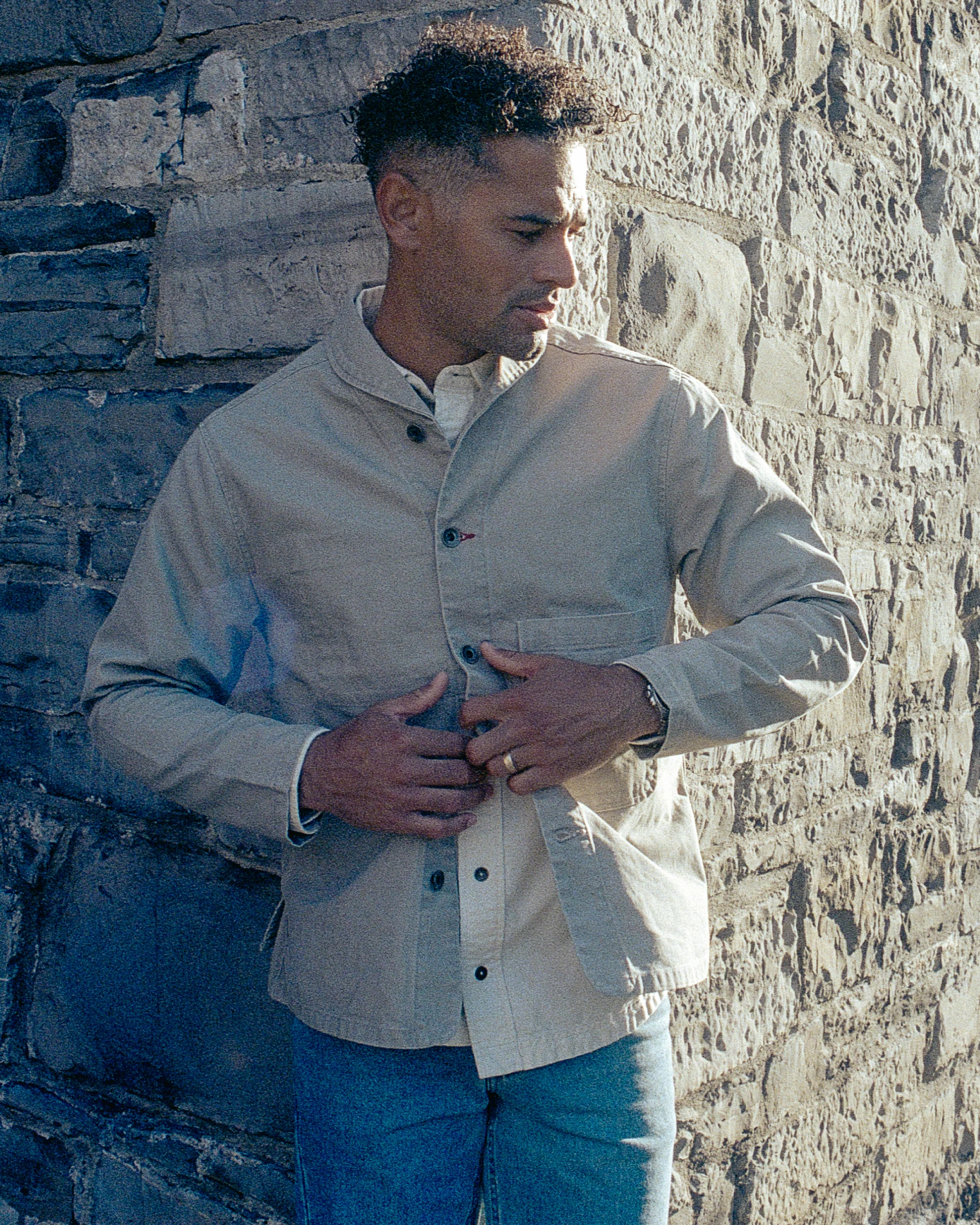 Shepherds Shirt in Craft Canvas - Image 20