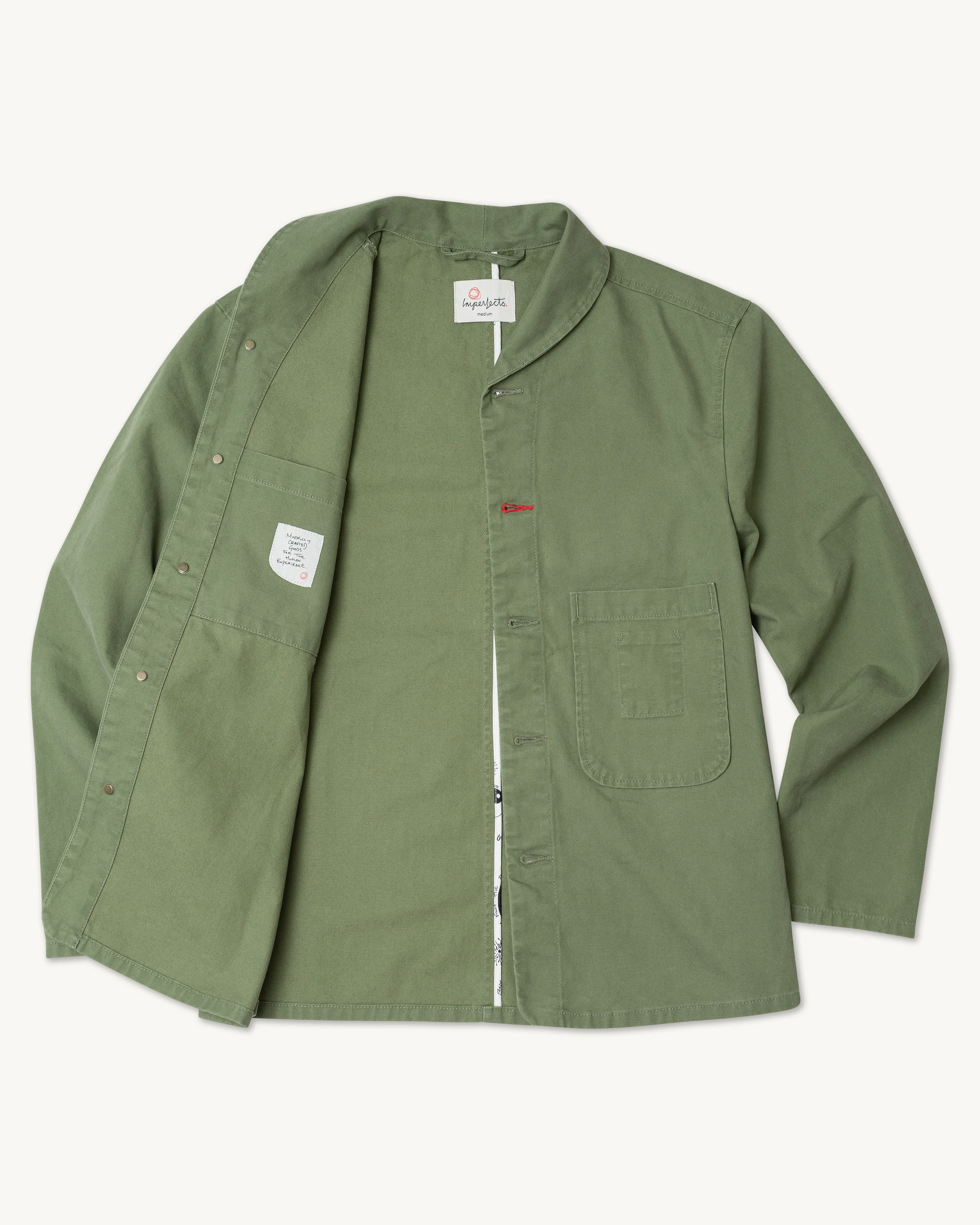 Shepherds Shirt in Craft Canvas - Image 32