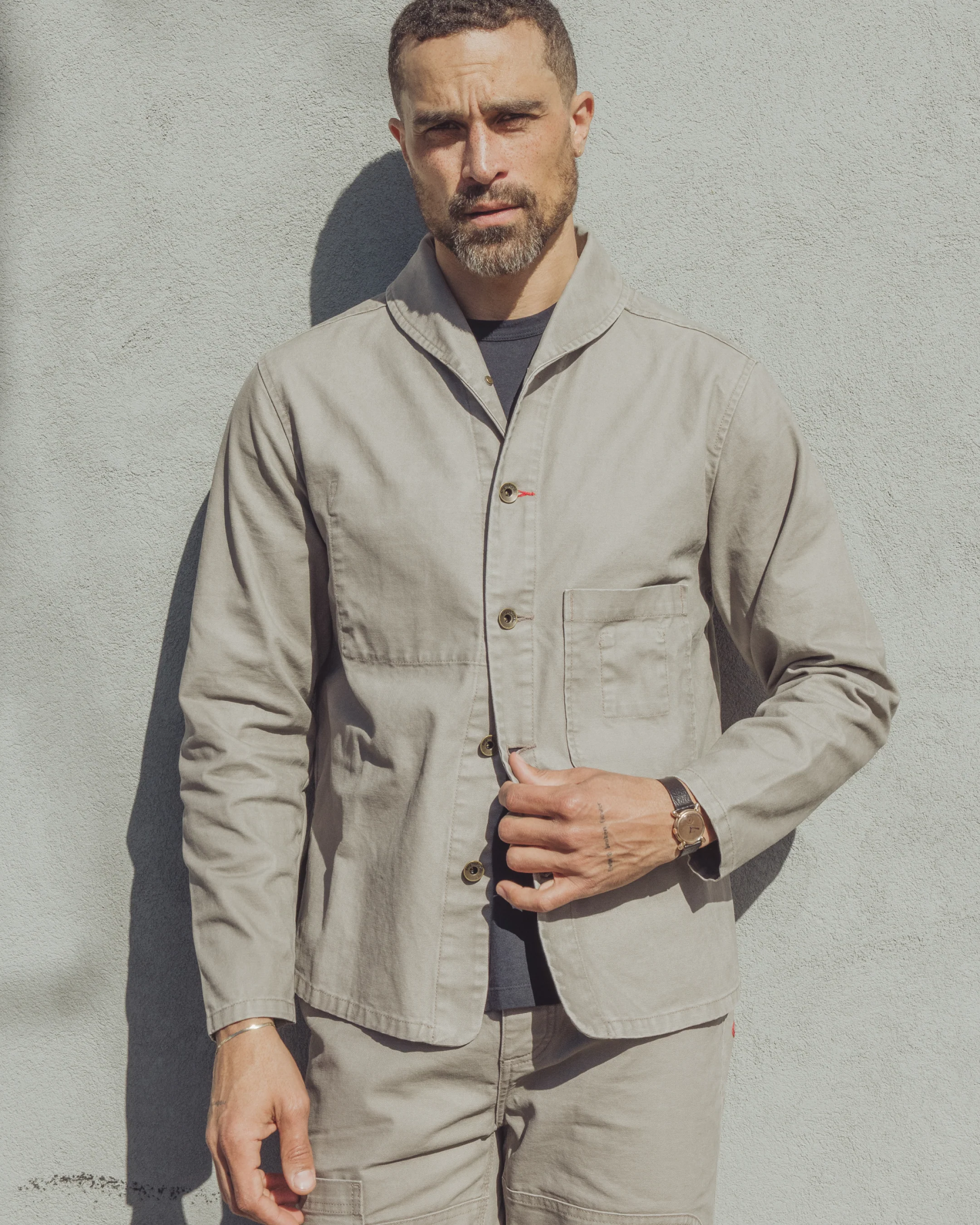 Shepherds Shirt in Craft Canvas - Image 8