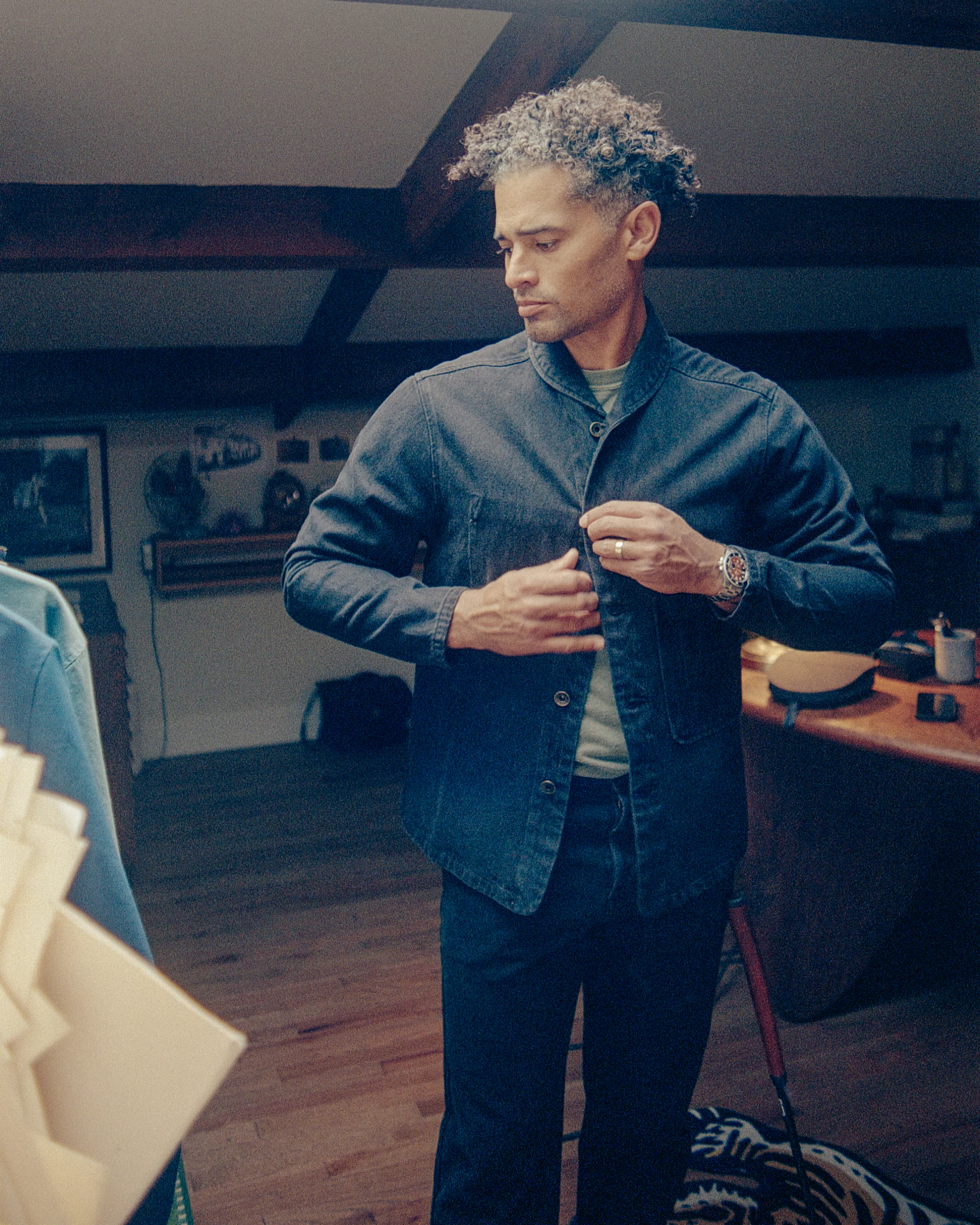 Shepherds Shirt in Primo Denim - Image 14