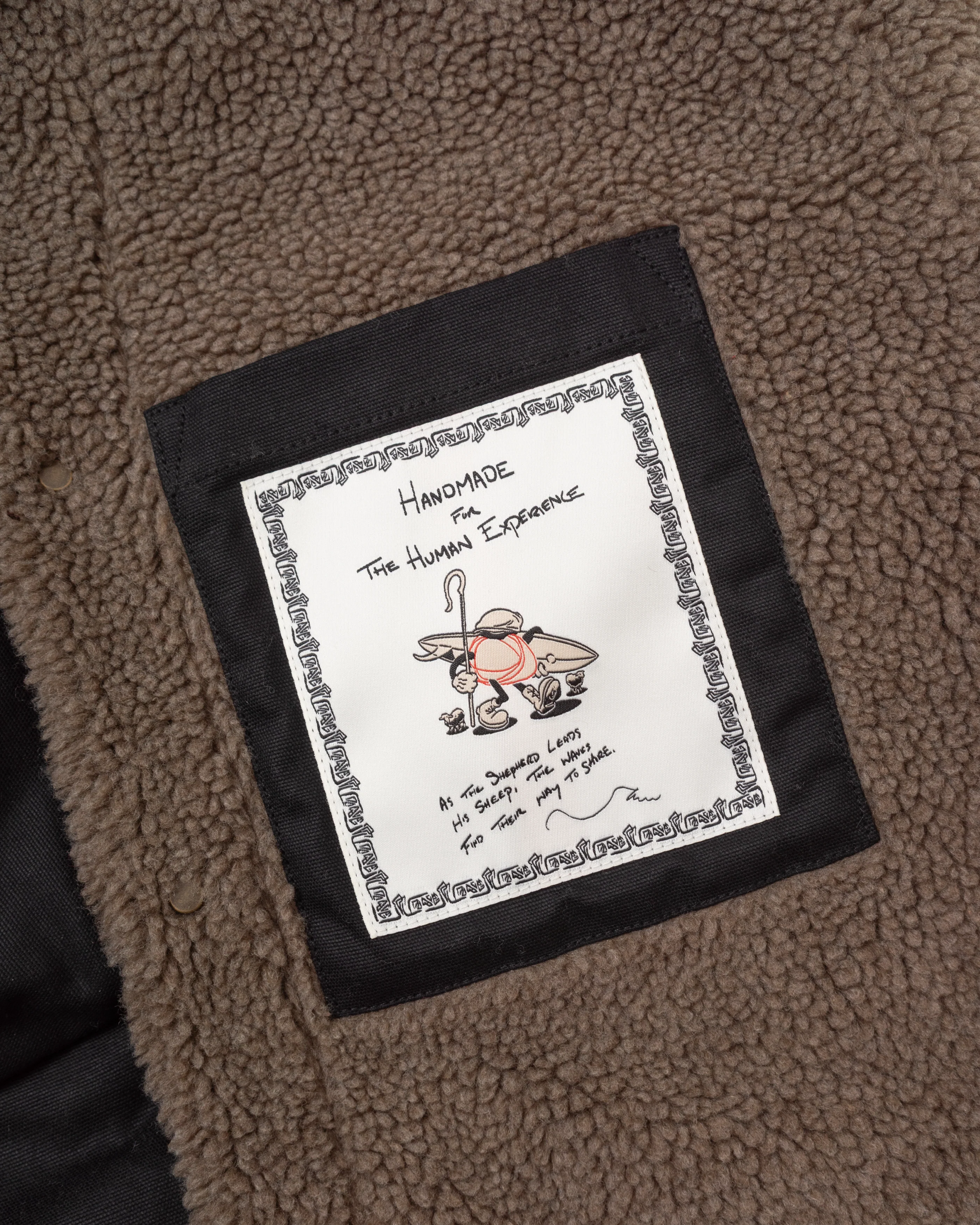 Sherpa Shepherds Shirt in Waxed Canvas - Image 11