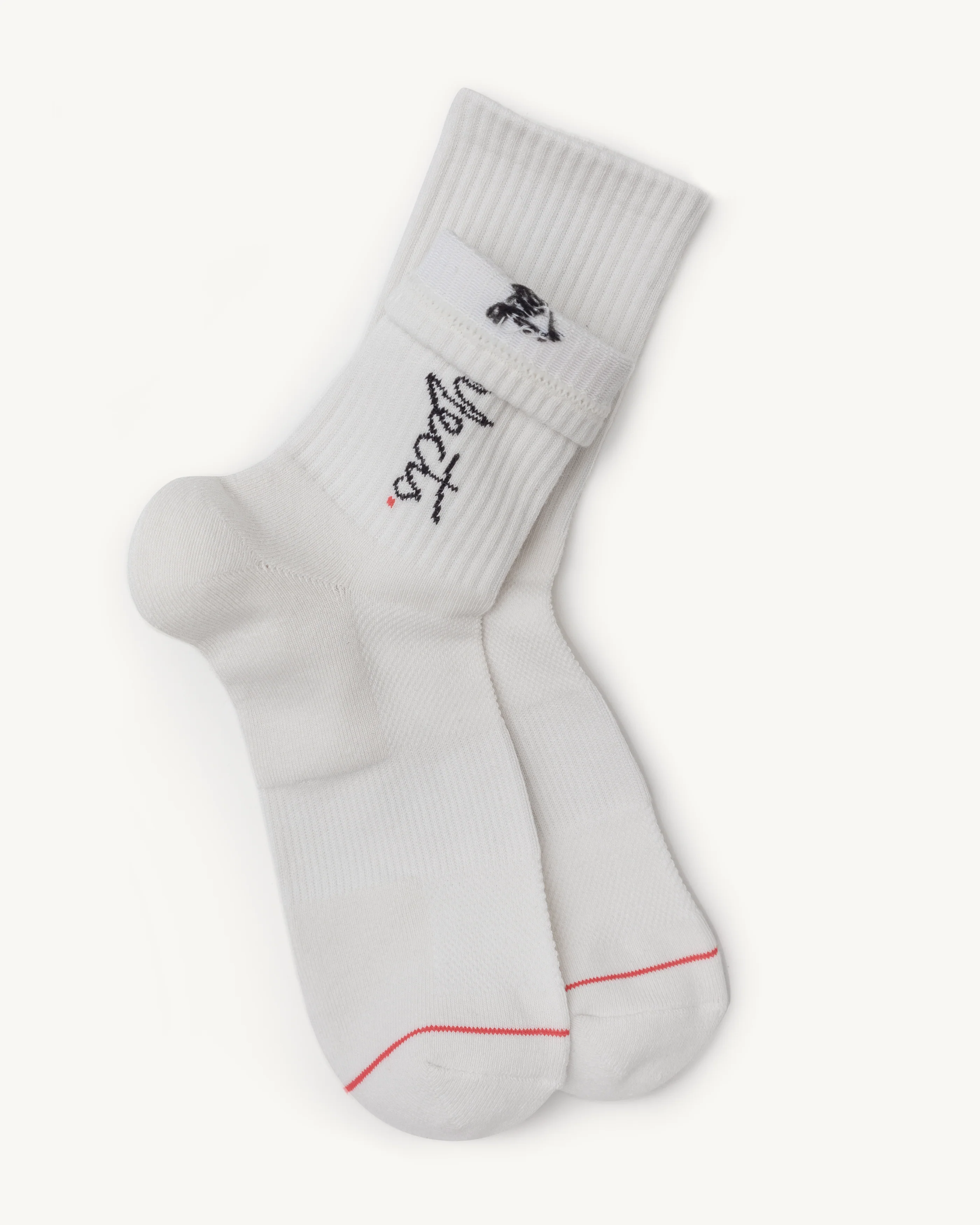Signature Red Thread Low Crew - Image 3