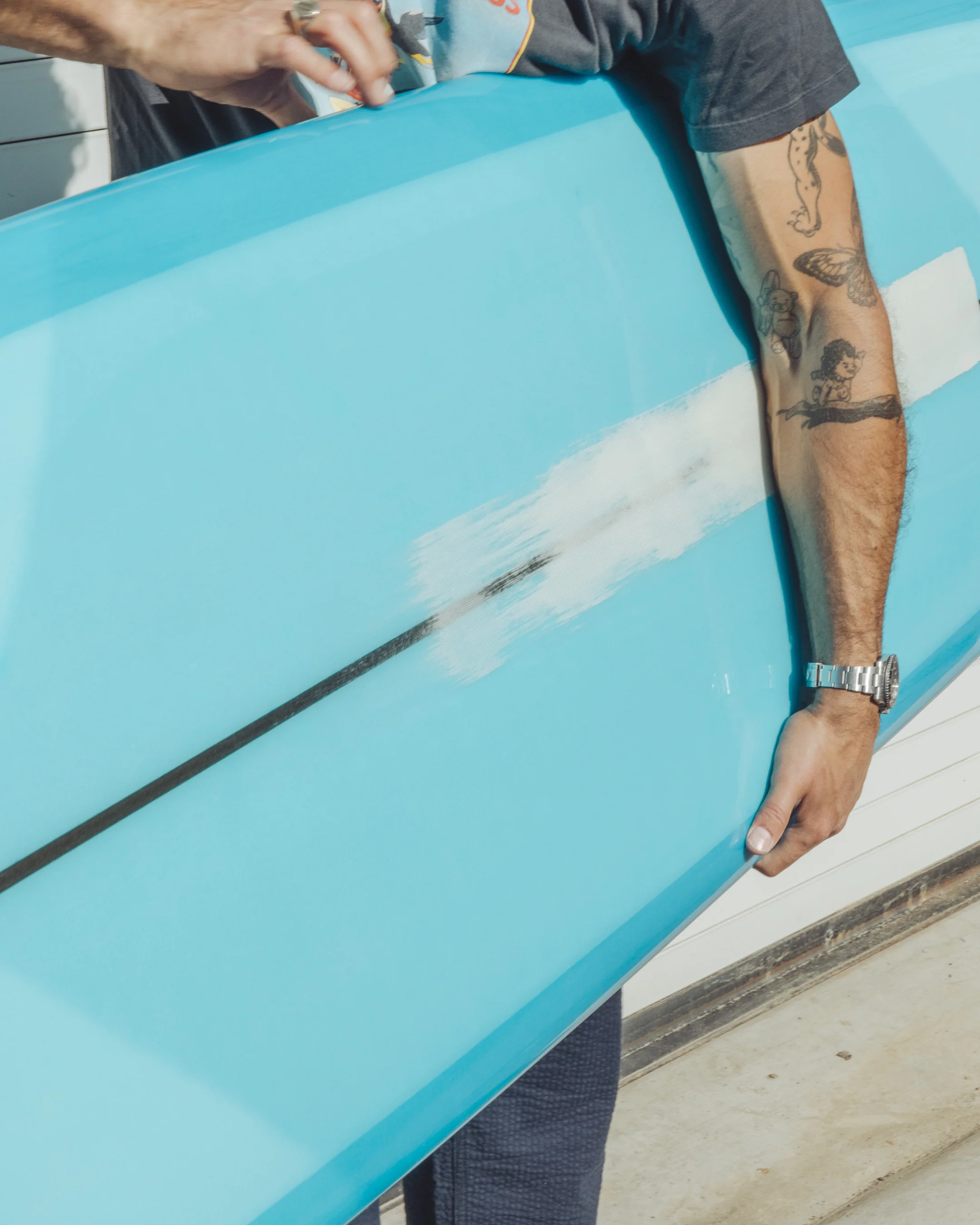 9'7" Madera Noserider in Ice Blue | Board #1106 - Image 5