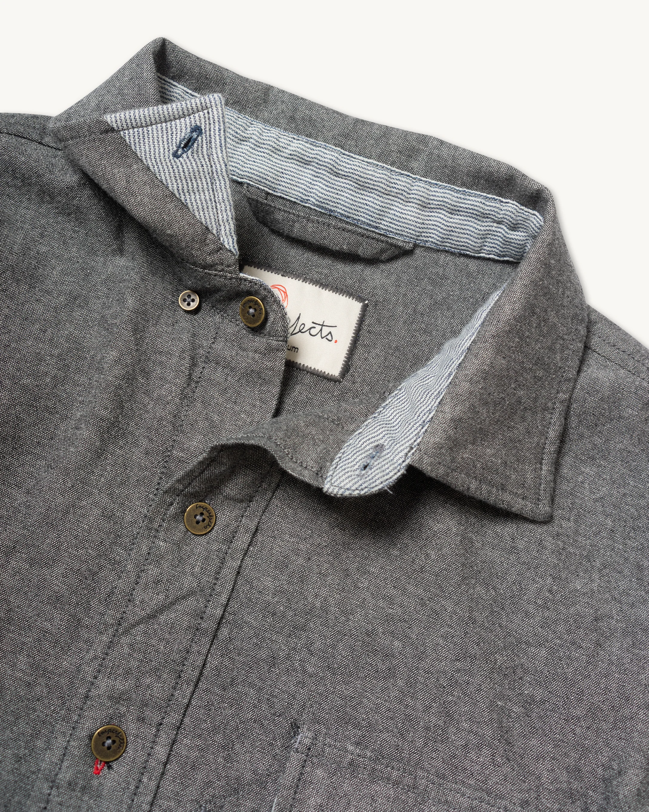 Tradesman Button-Down in Chambray - Image 10