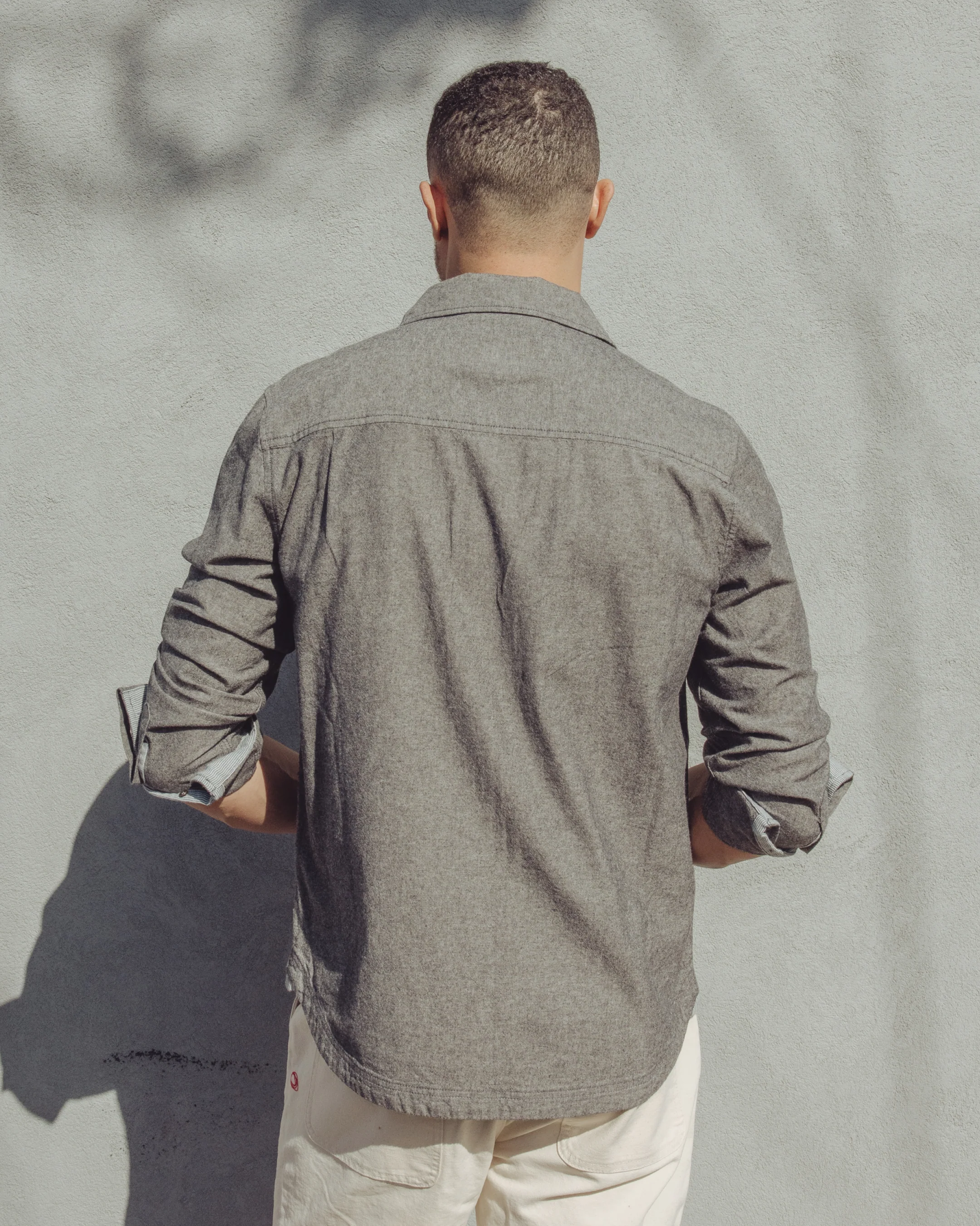 Tradesman Button-Down in Chambray - Image 14