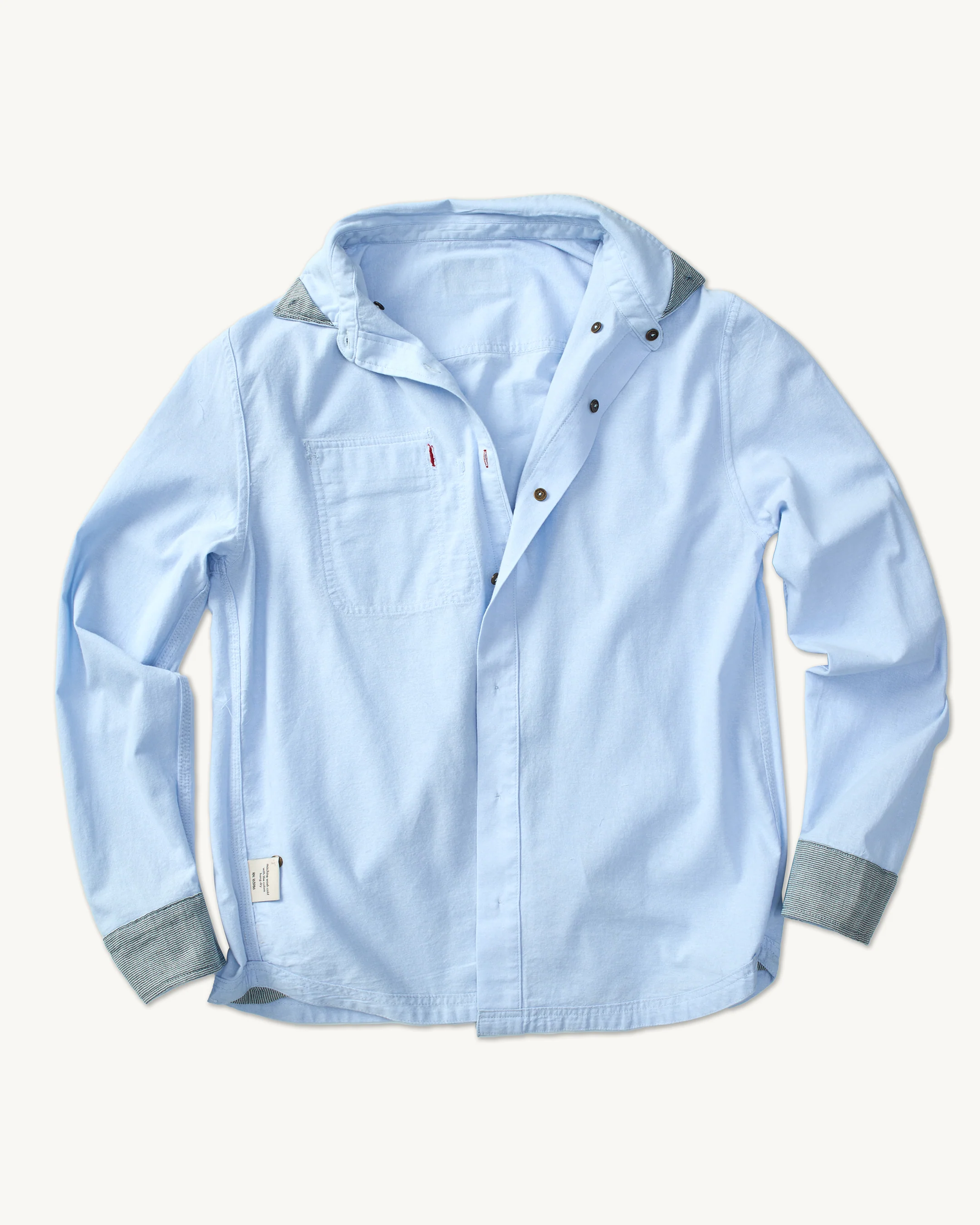 Tradesman Button-Down in Chambray - Image 3