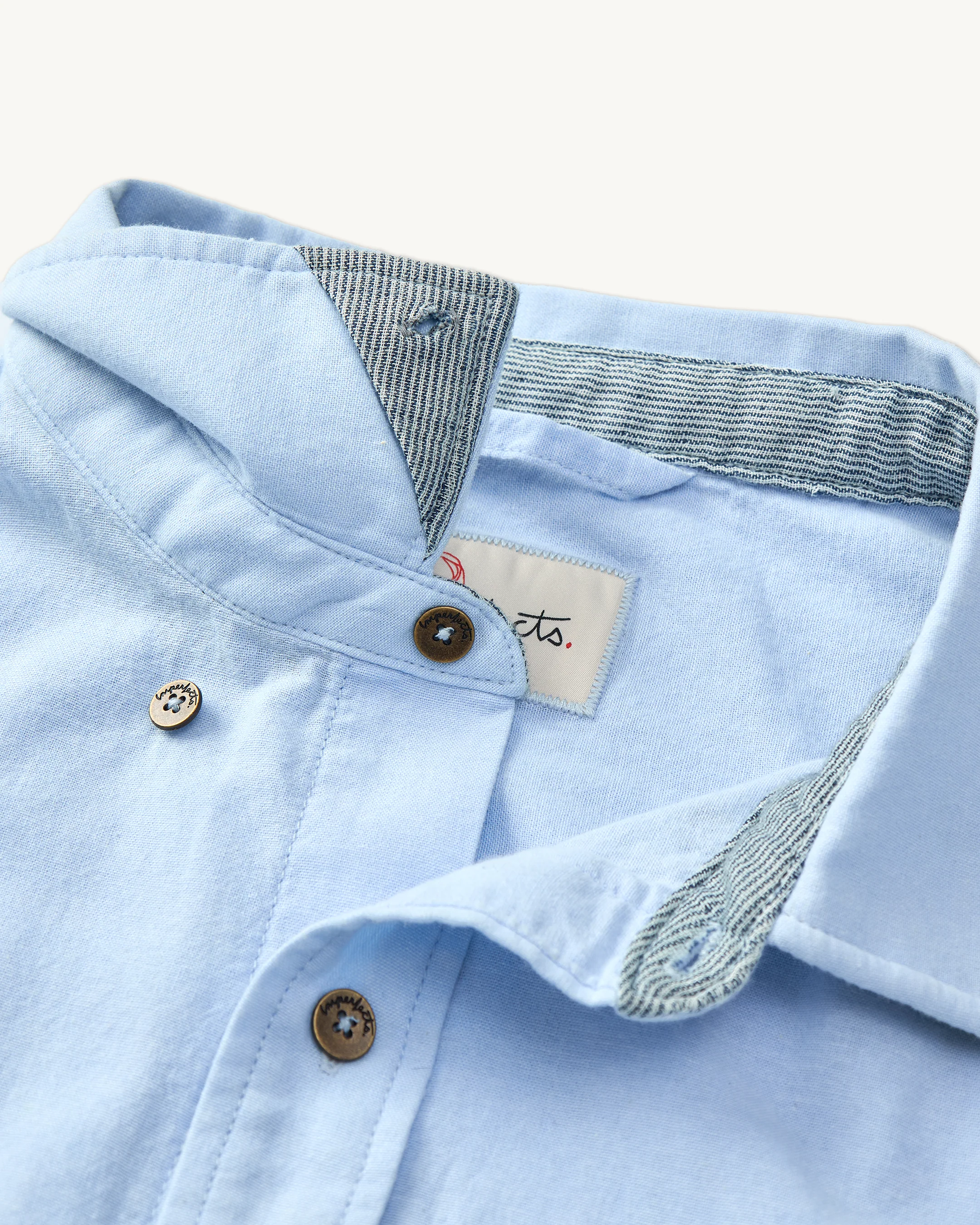 Tradesman Button-Down in Chambray - Image 4