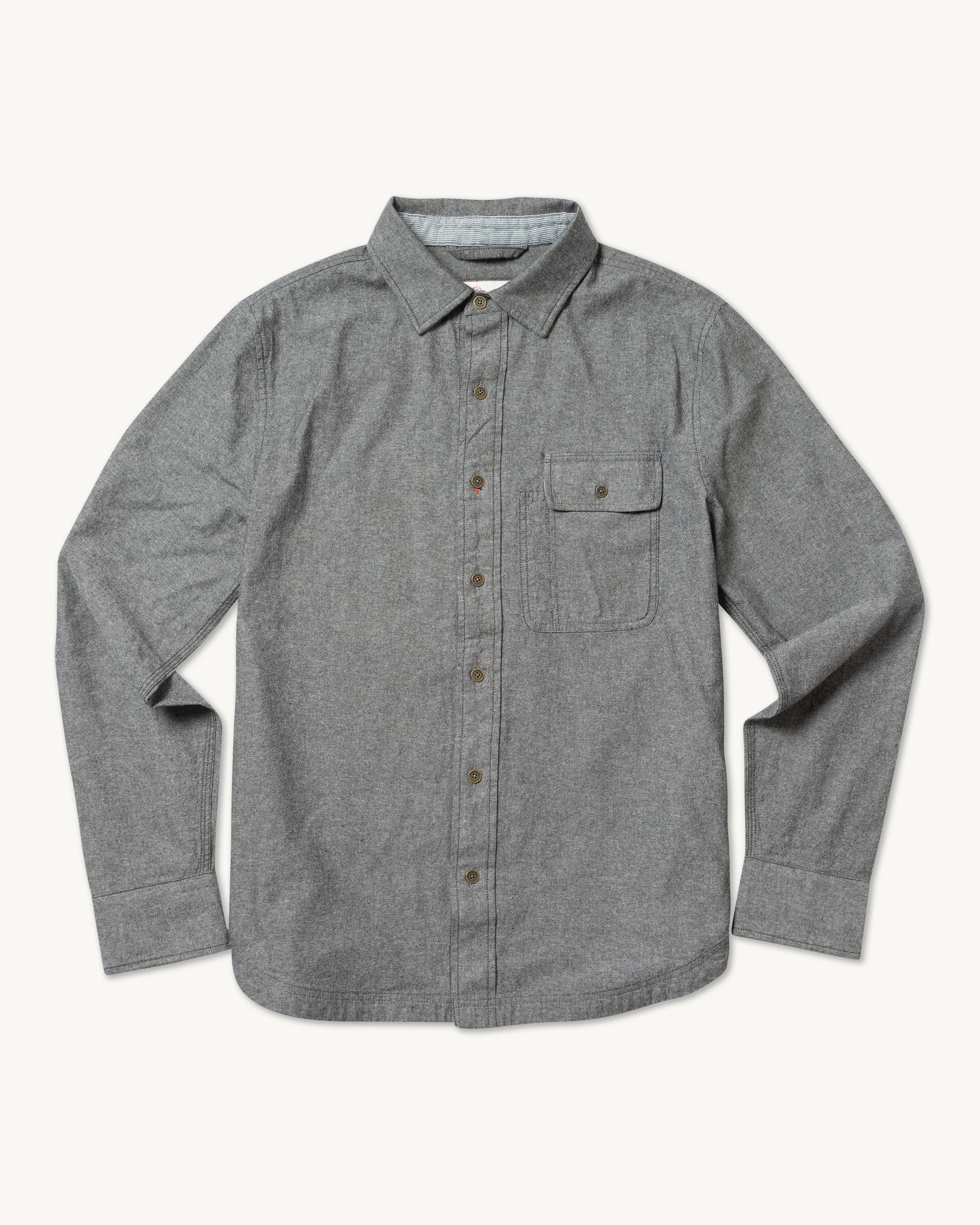 Tradesman Button-Down in Chambray - Image 8