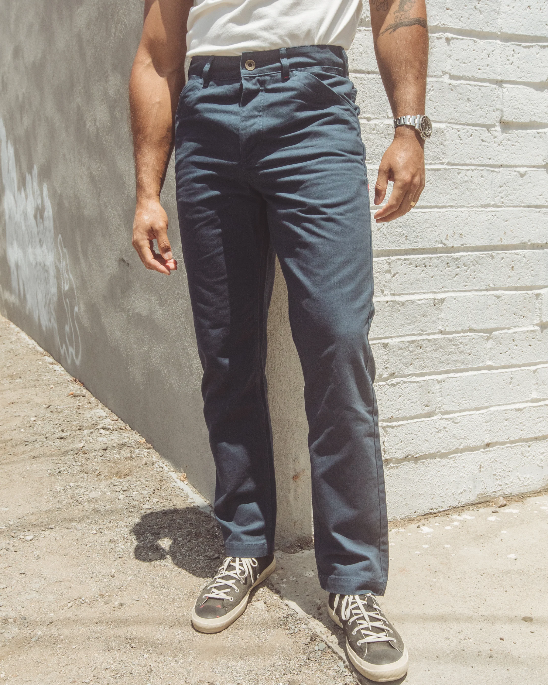 Utility Chino in Blasted Twill - Image 9