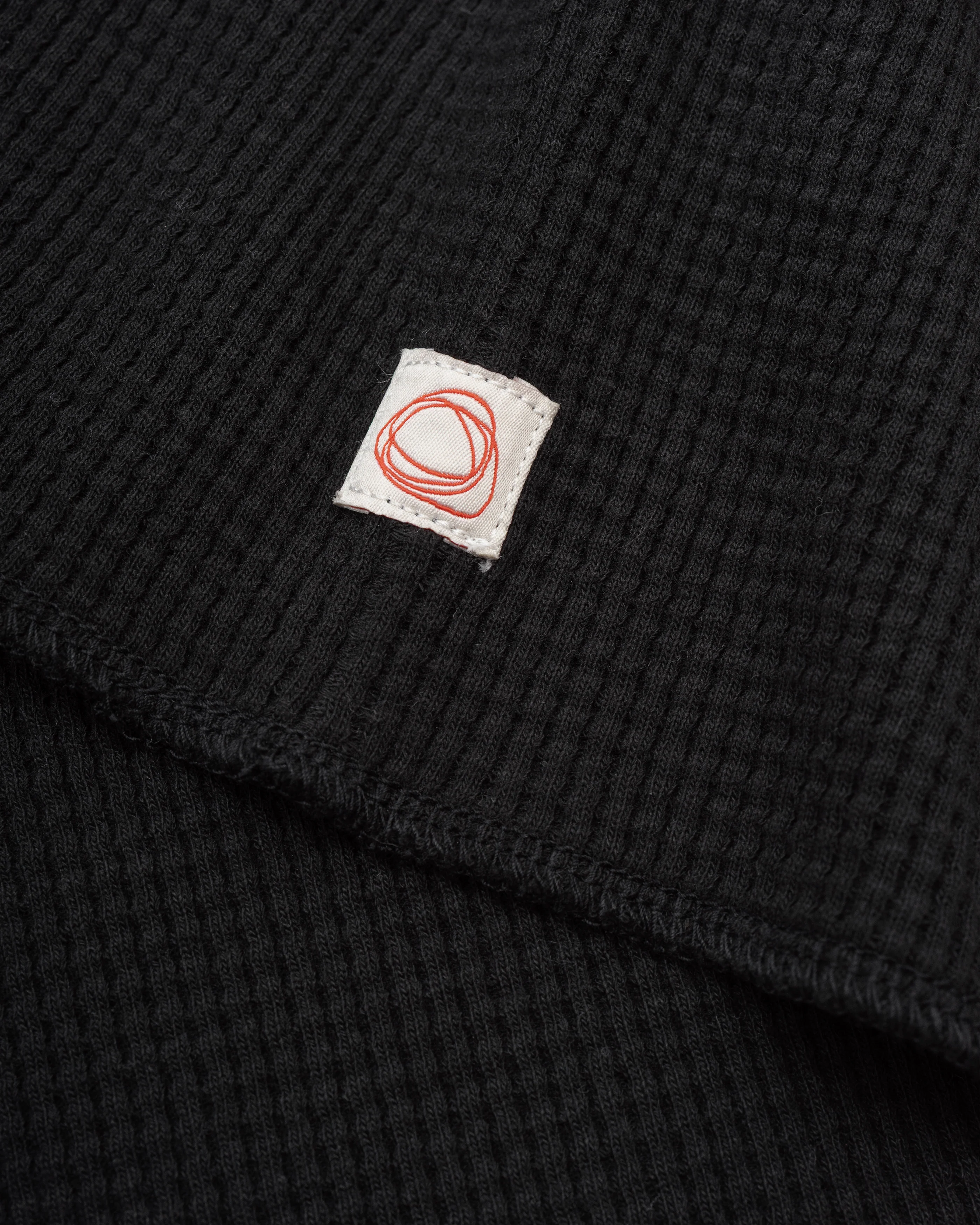 Waffle Crew in Heavyweight Waffle Knit - Image 4