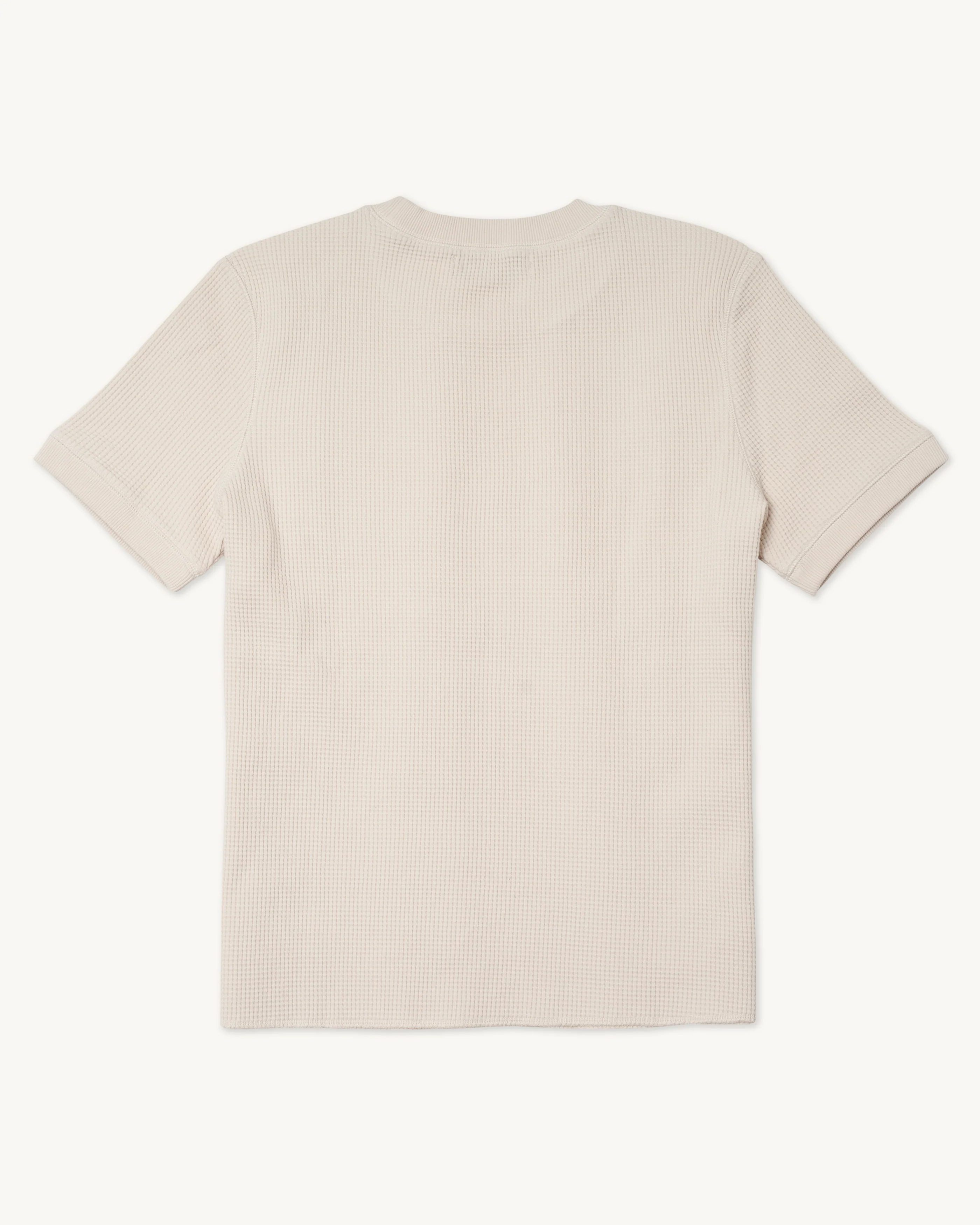 Waffle Crew in Heavyweight Waffle Knit - Image 8